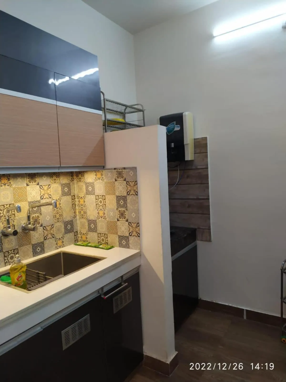 Kitchen or kitchenette in Mariya Condo hotel