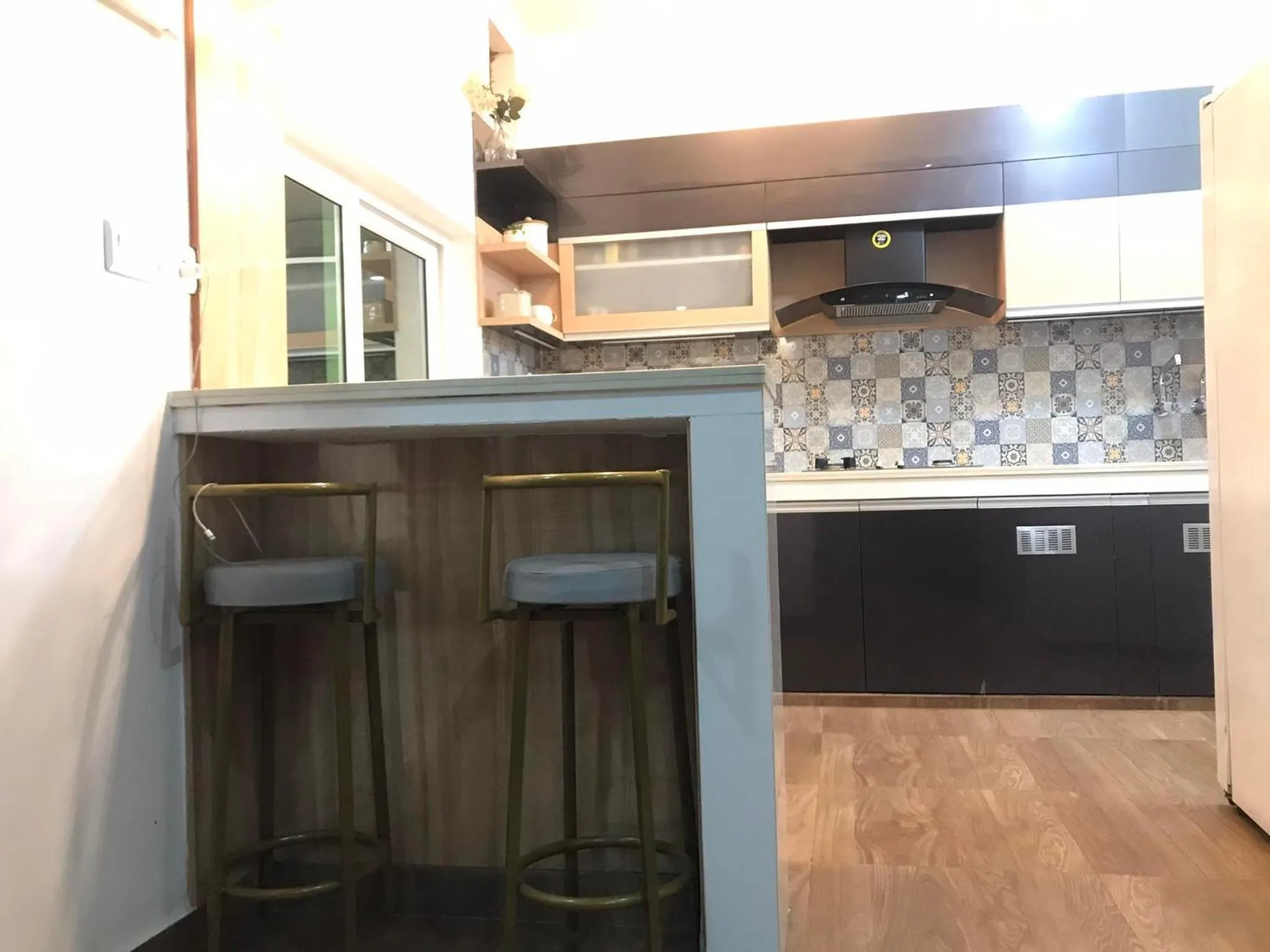 Kitchen or kitchenette in Mariya Condo hotel