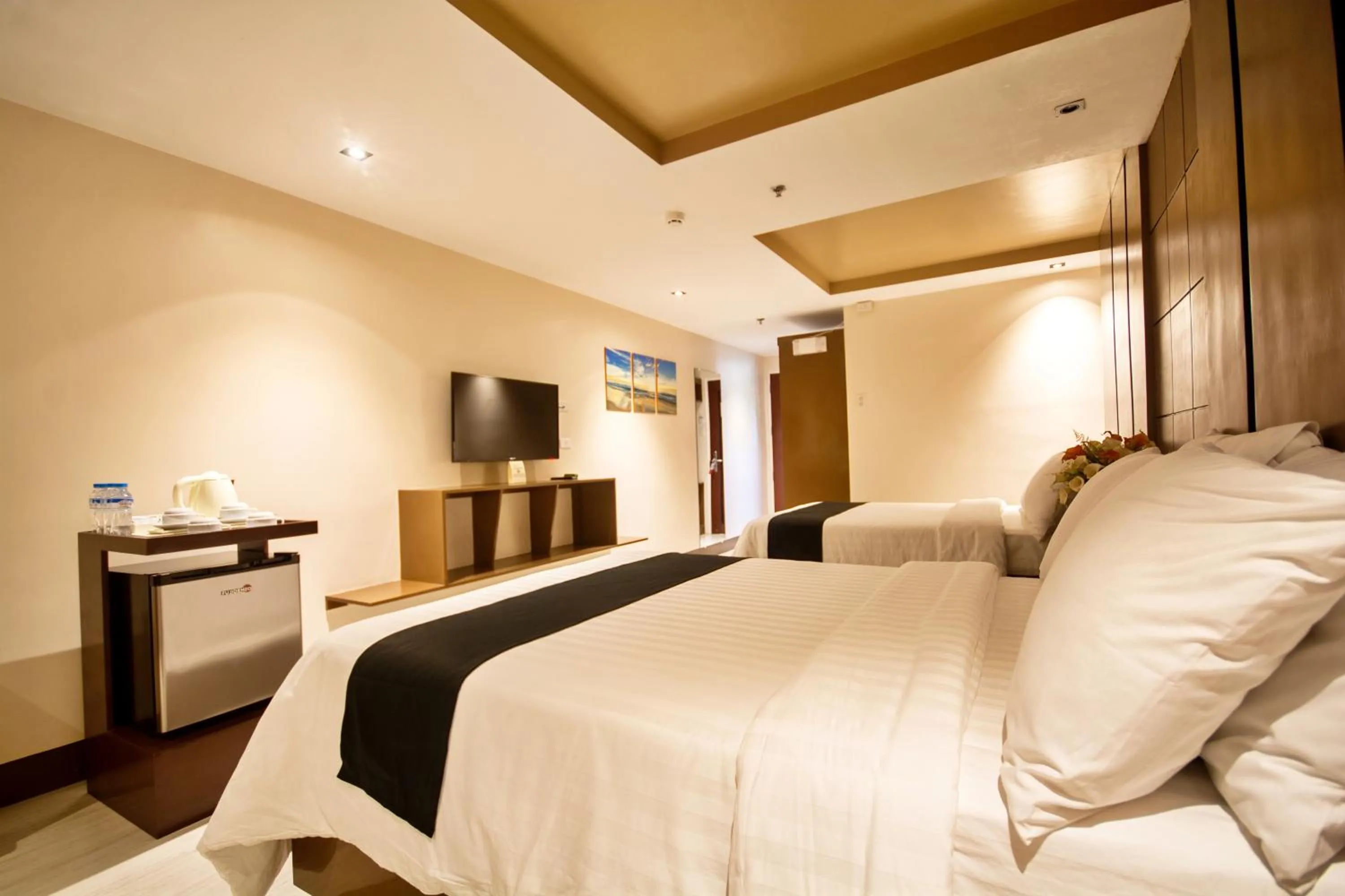 Photo of the whole room, Bed in ECL Resort Hotel Boracay