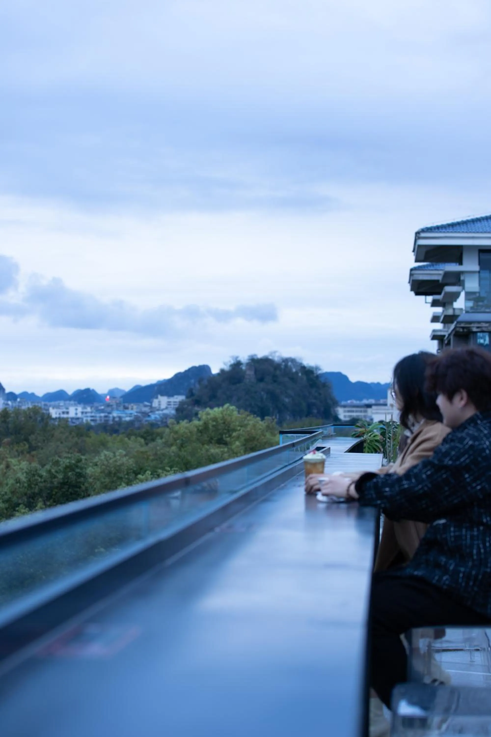 Balcony/Terrace in Riverside Wing Hotel Guilin
