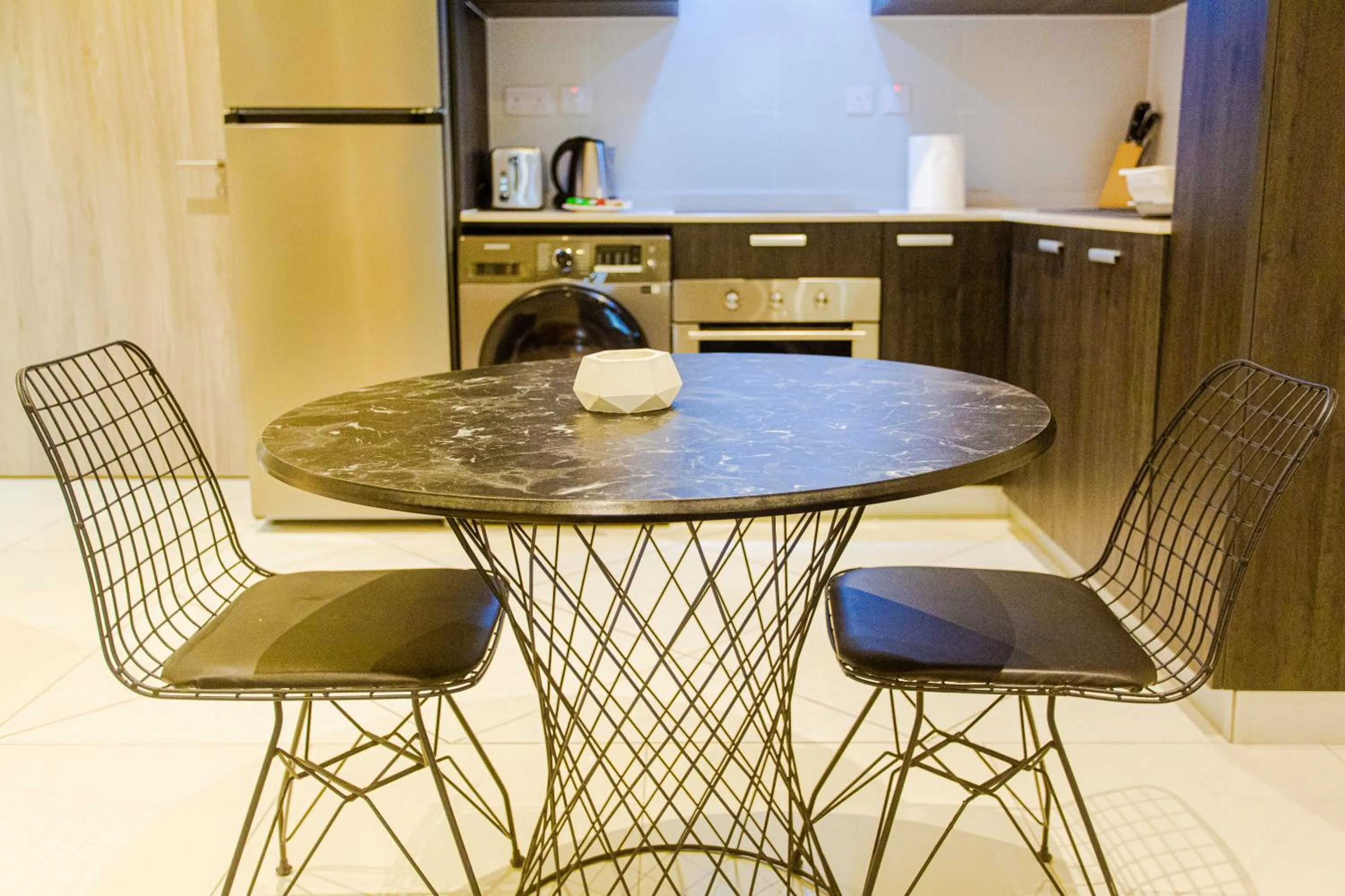 Kitchen or kitchenette in Accra Luxury Apartments @ The Lennox