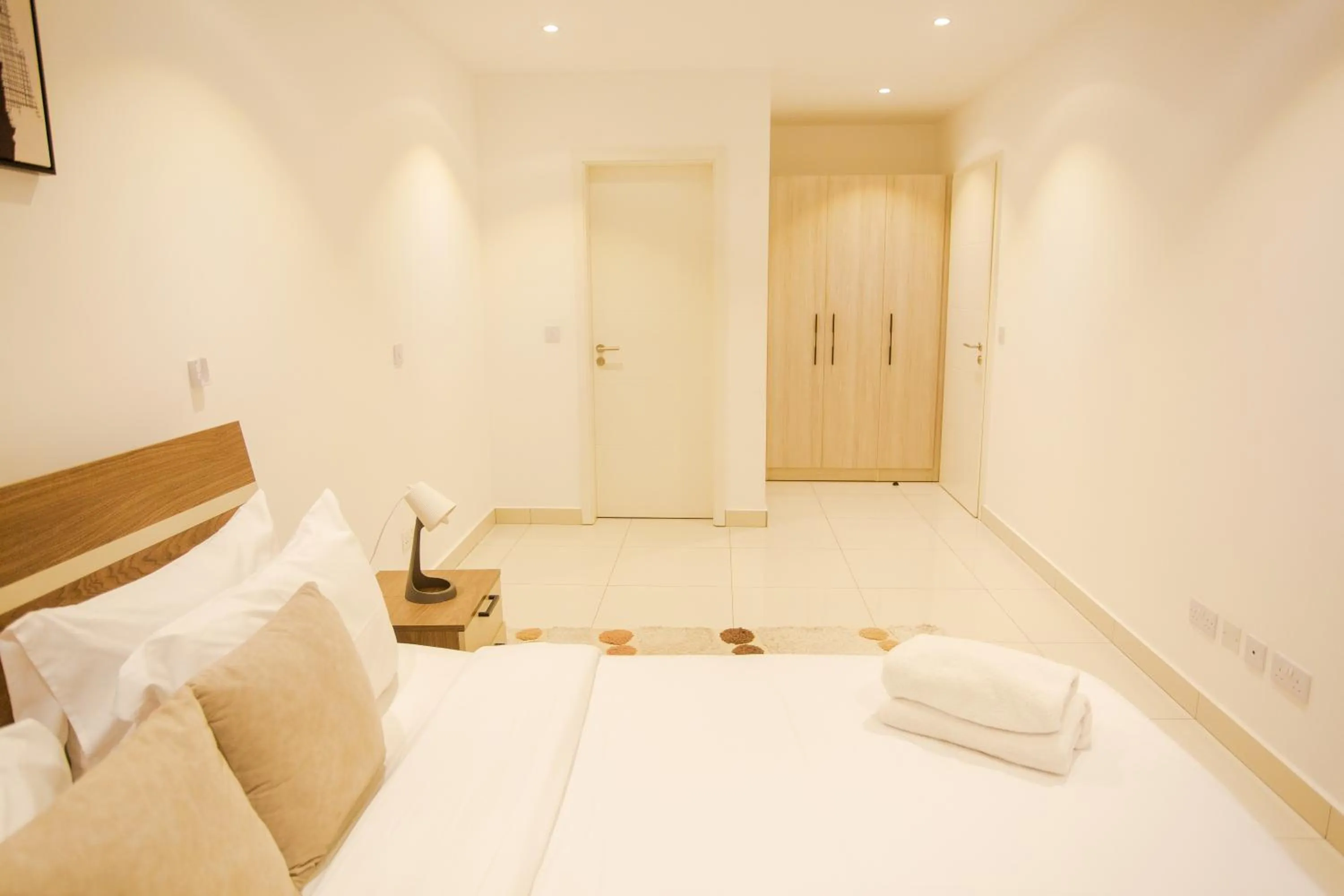 Bedroom, Bed in Accra Luxury Apartments @ The Lennox