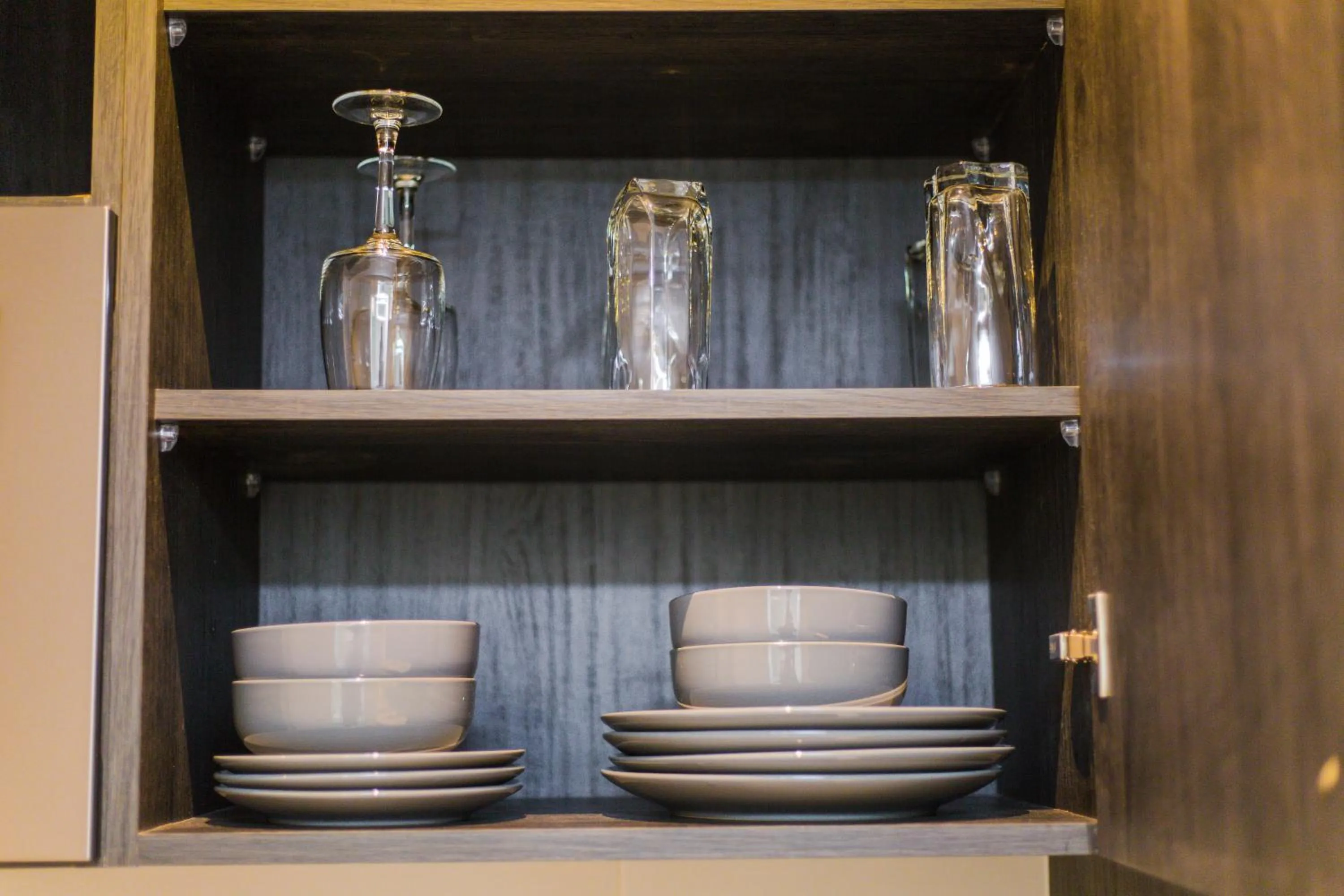 Kitchen or kitchenette in Accra Luxury Apartments @ The Lennox