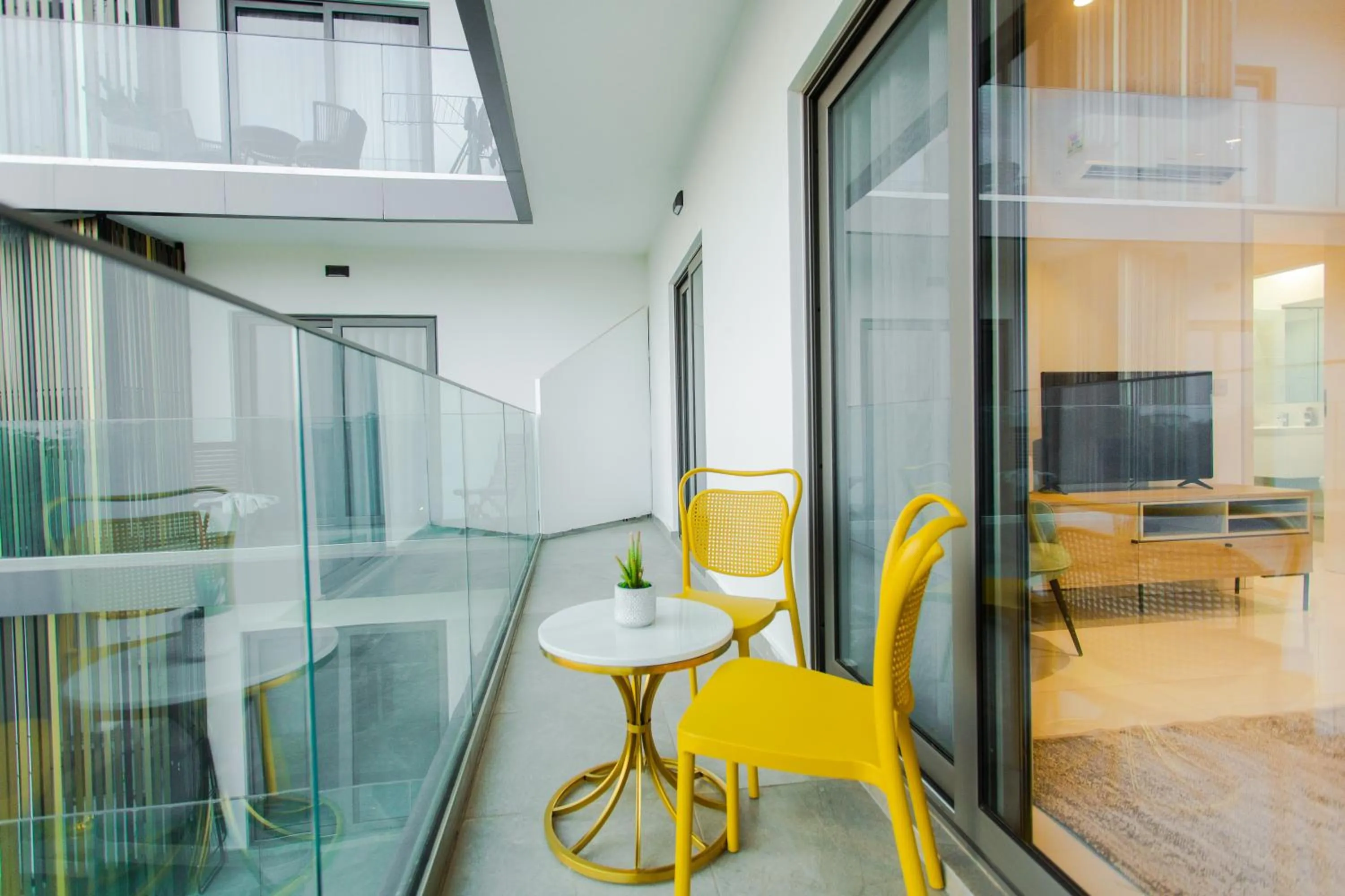 Balcony/Terrace in Accra Luxury Apartments @ The Lennox