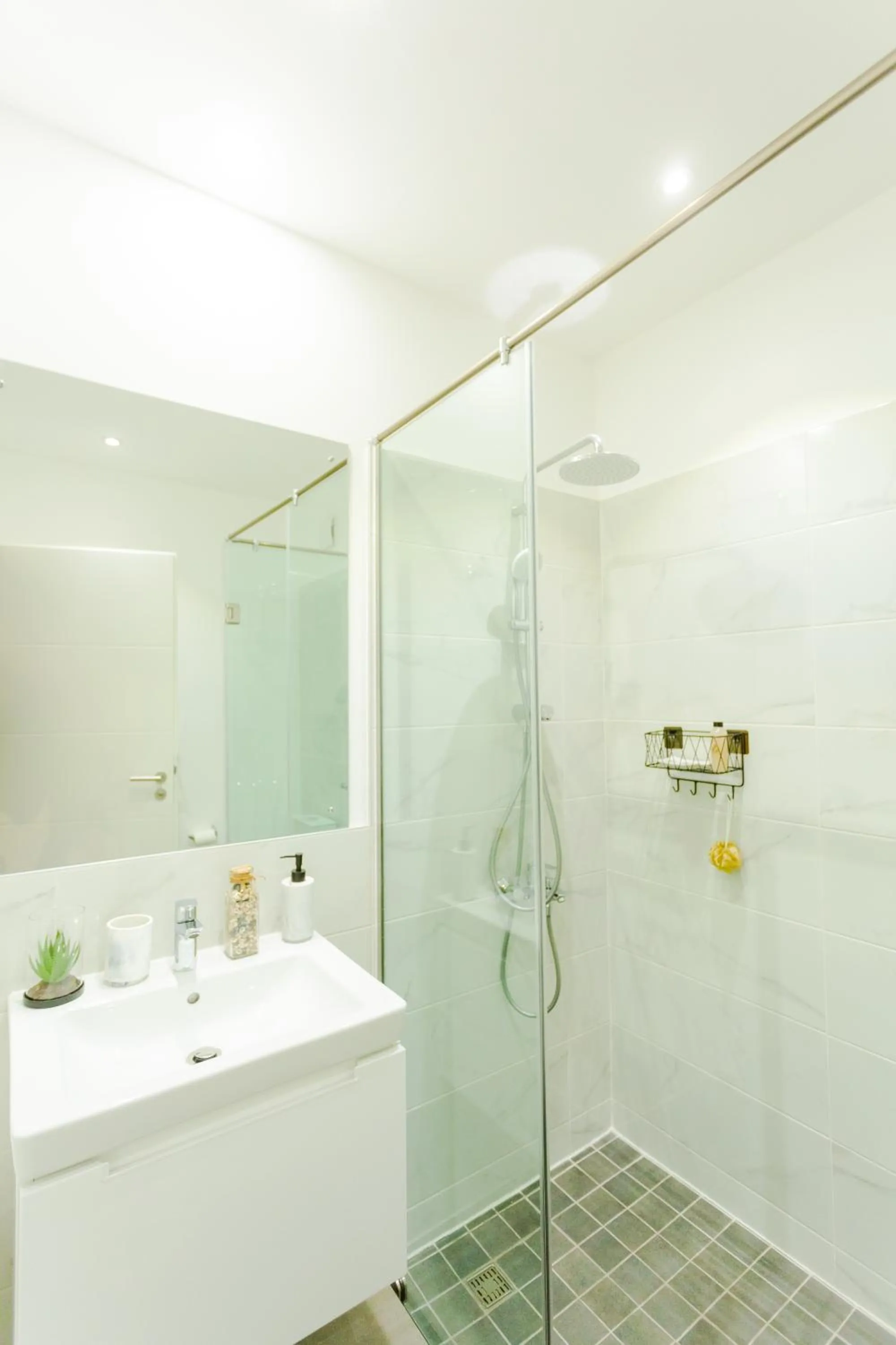 Shower in Accra Luxury Apartments @ The Lennox