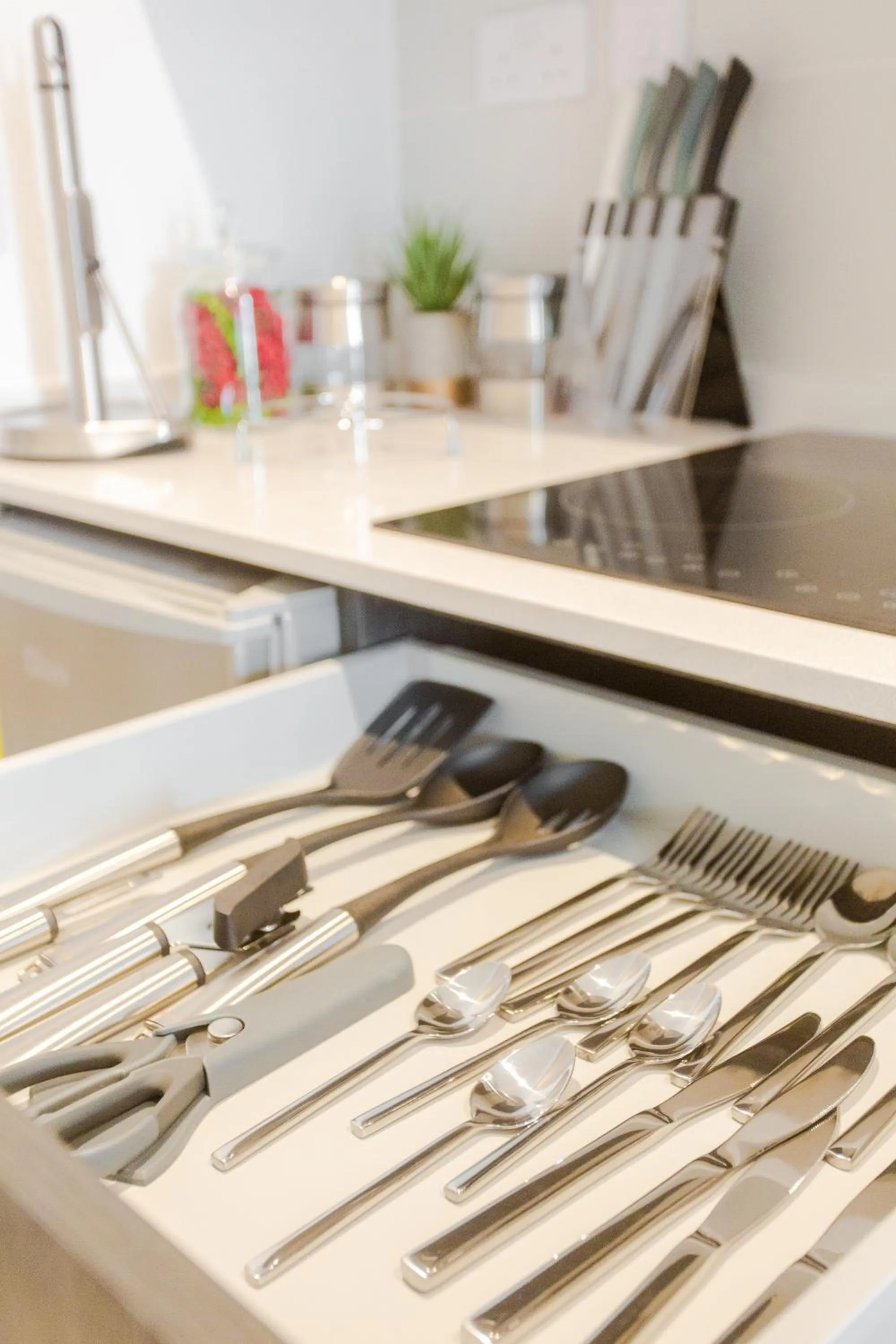 Kitchen or kitchenette in Accra Luxury Apartments @ The Lennox