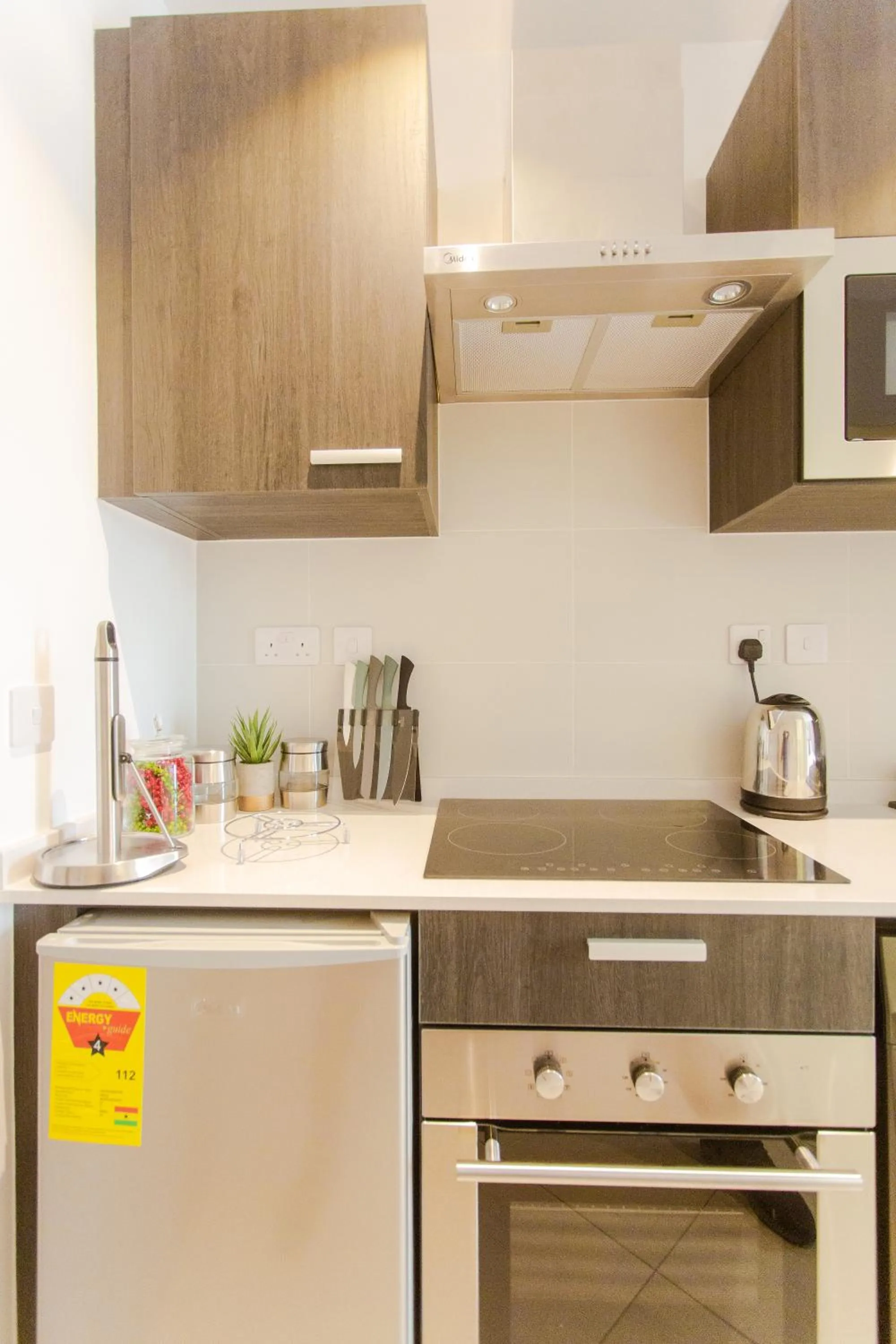 Kitchen or kitchenette in Accra Luxury Apartments @ The Lennox