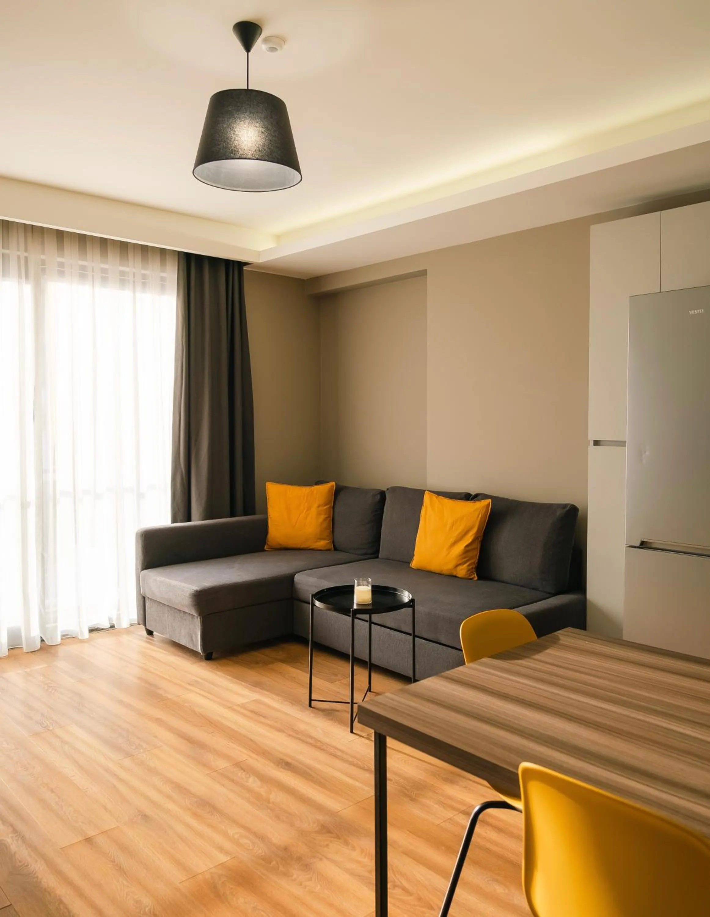 Living room in Vesta Rooms