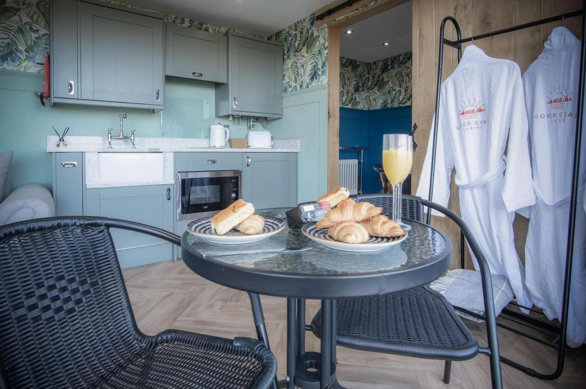 Floor plan in Brandy Cove - 1 Bed Cabin - Landimore