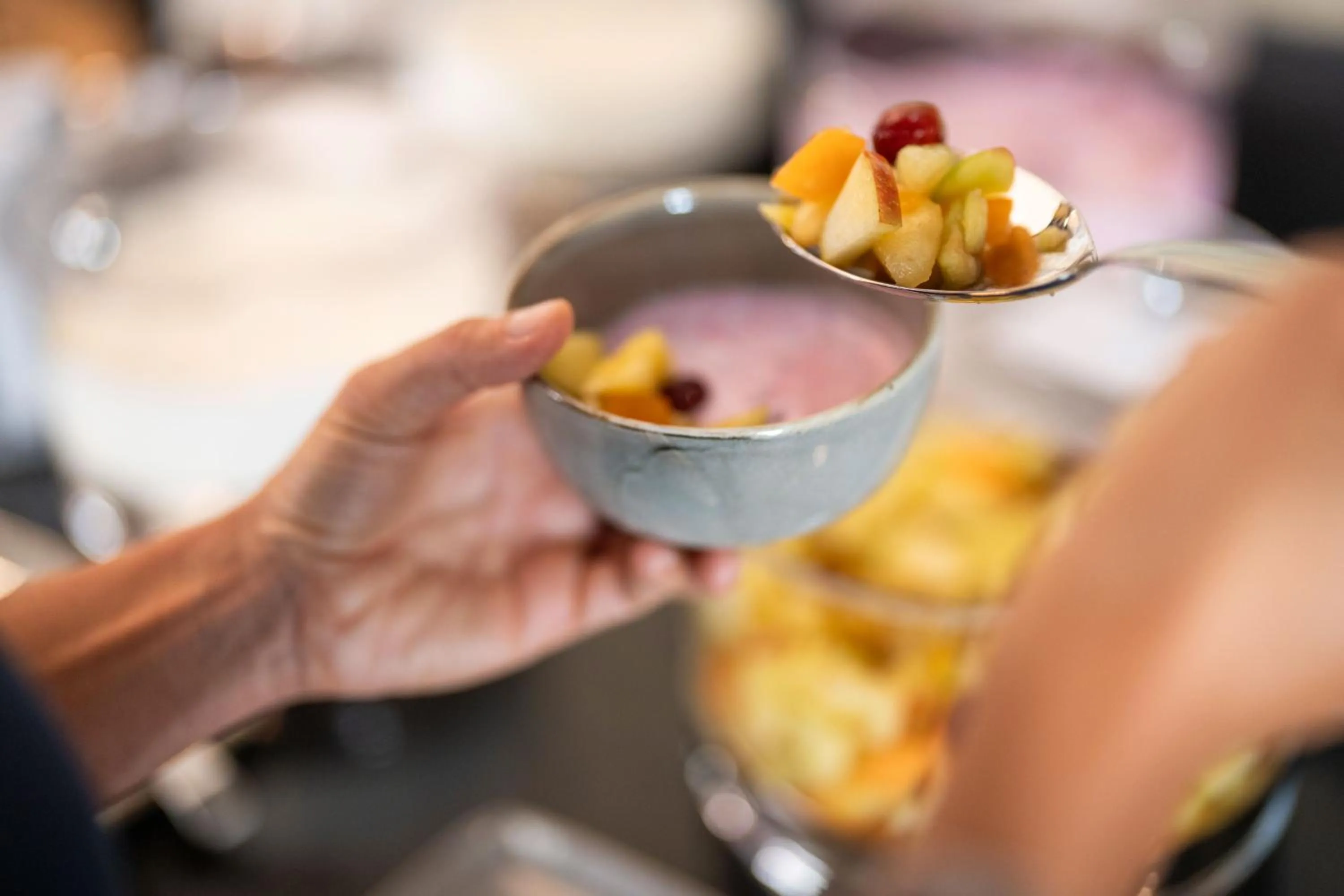 Buffet breakfast in Tailormade Hotel LEO St Gallen