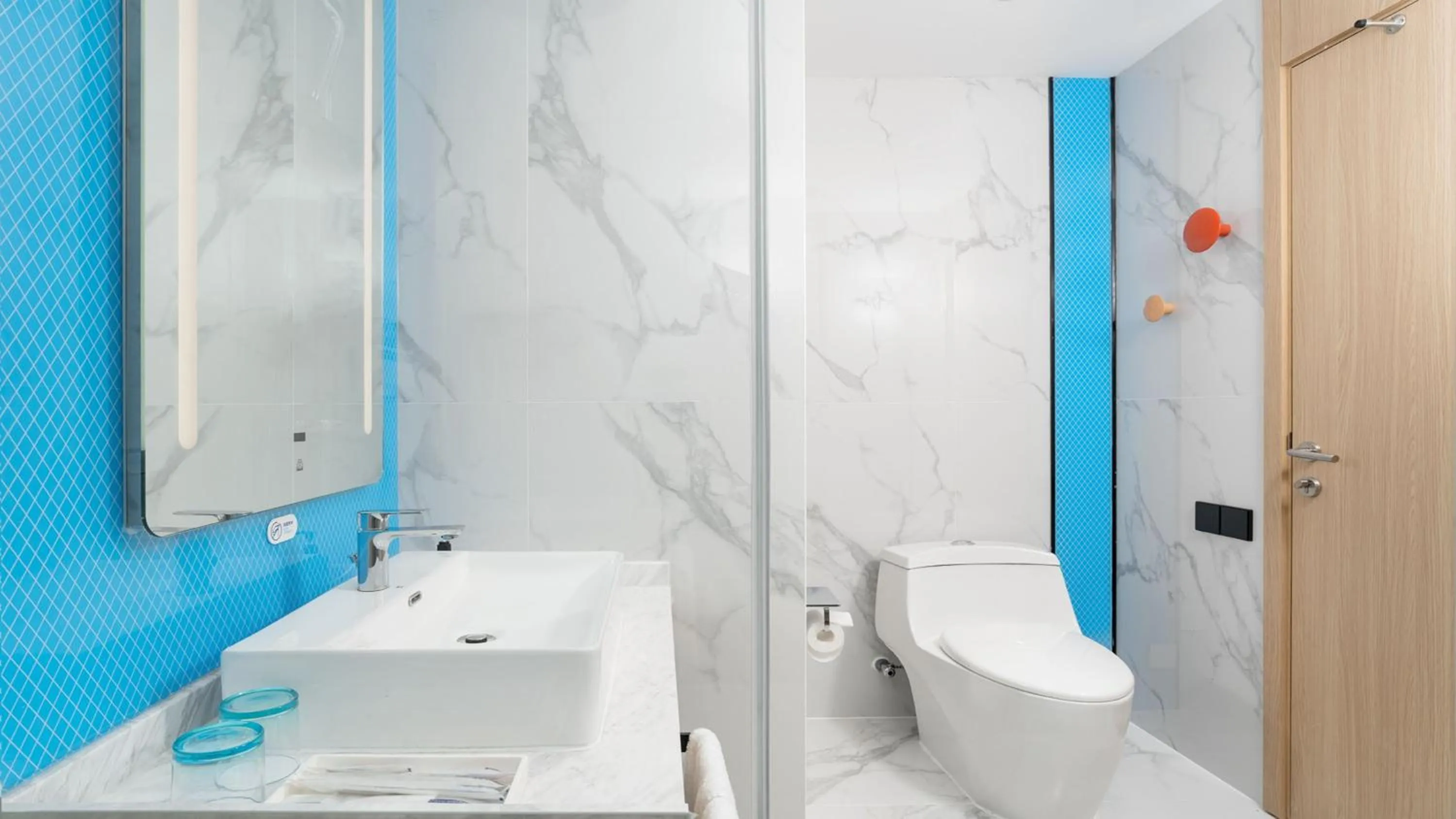 Bathroom in Holiday Inn Express Qingdao Northern West Coast by IHG