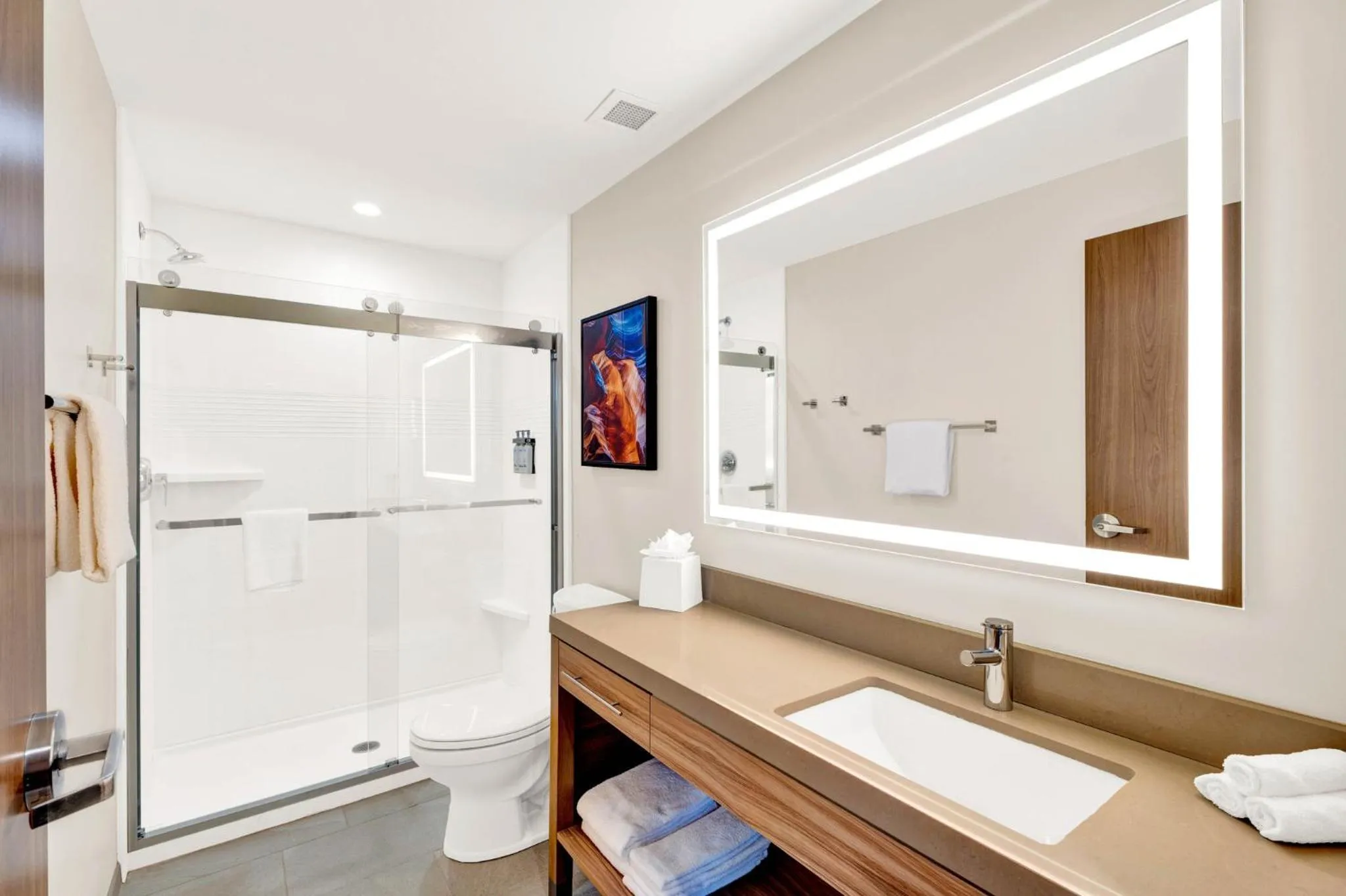 Bathroom in Candlewood Suites - Detroit - Auburn Hills by IHG