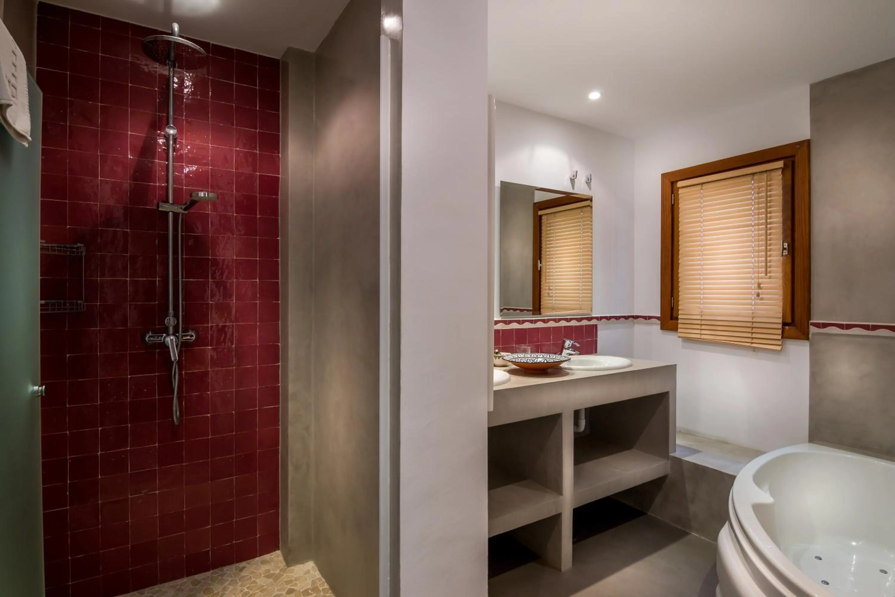 Toilet in Boutique Hotel La Posada del Angel Ojén