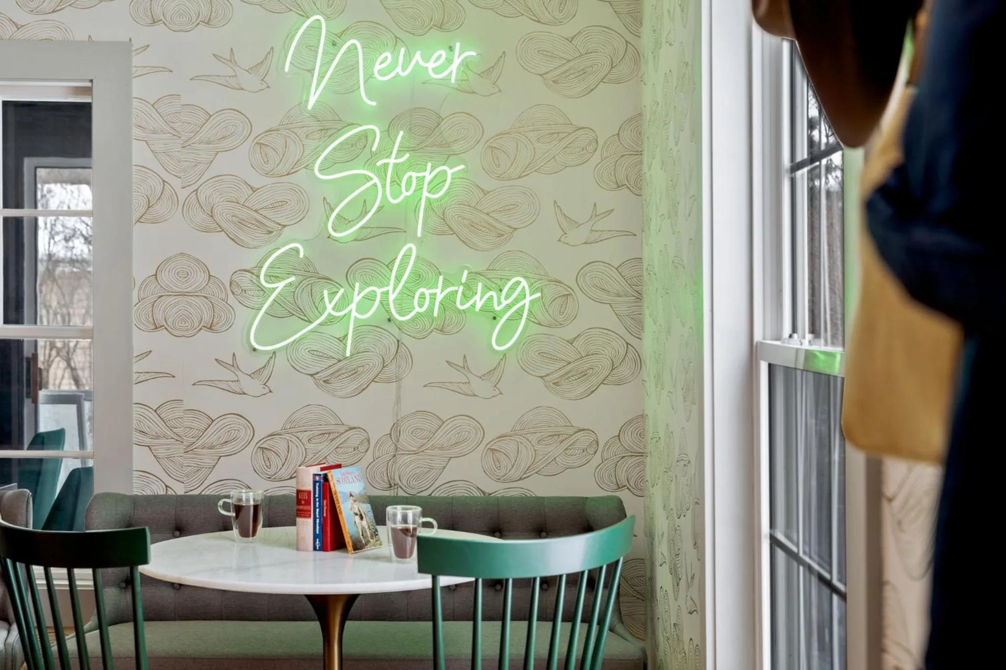 Dining area in Launchpoint Lodge