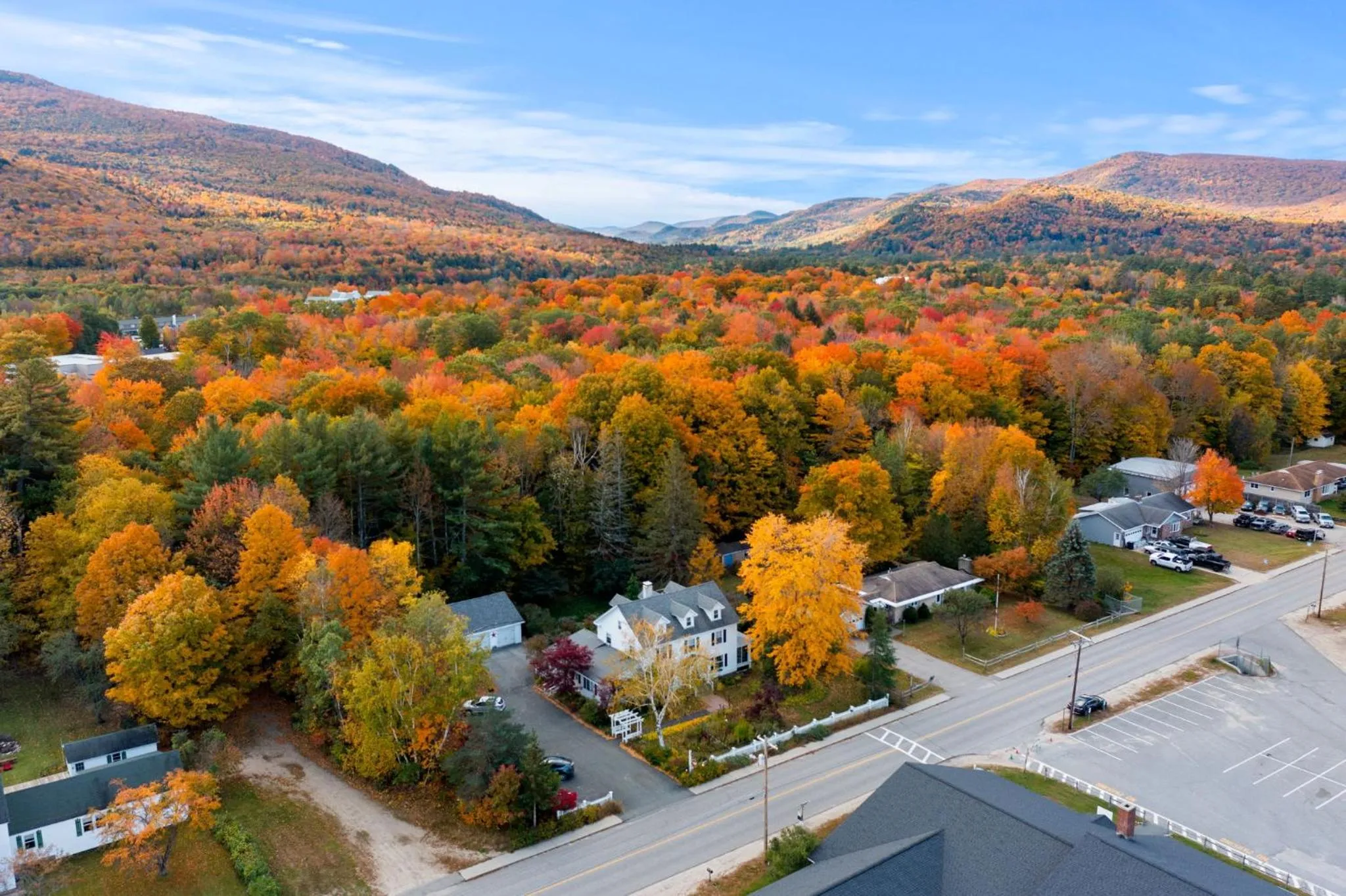 Bird's eye view in Launchpoint Lodge