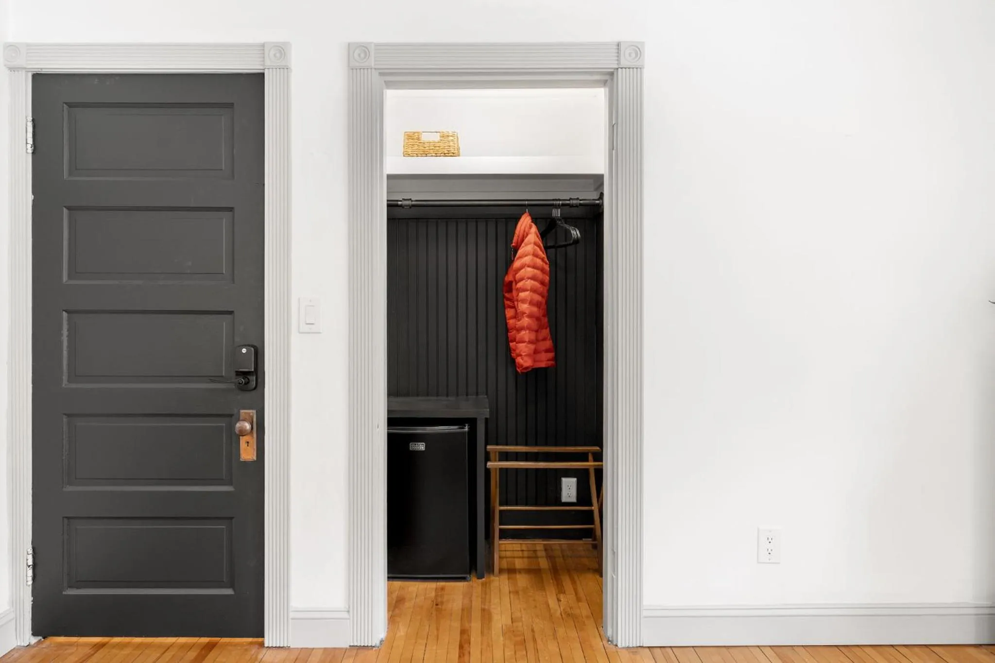 wardrobe in Launchpoint Lodge