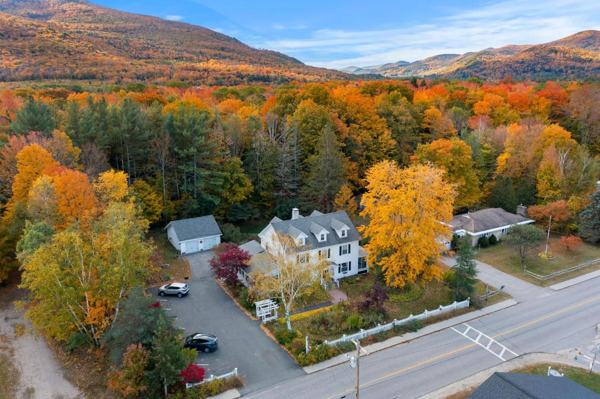Bird's eye view in Launchpoint Lodge