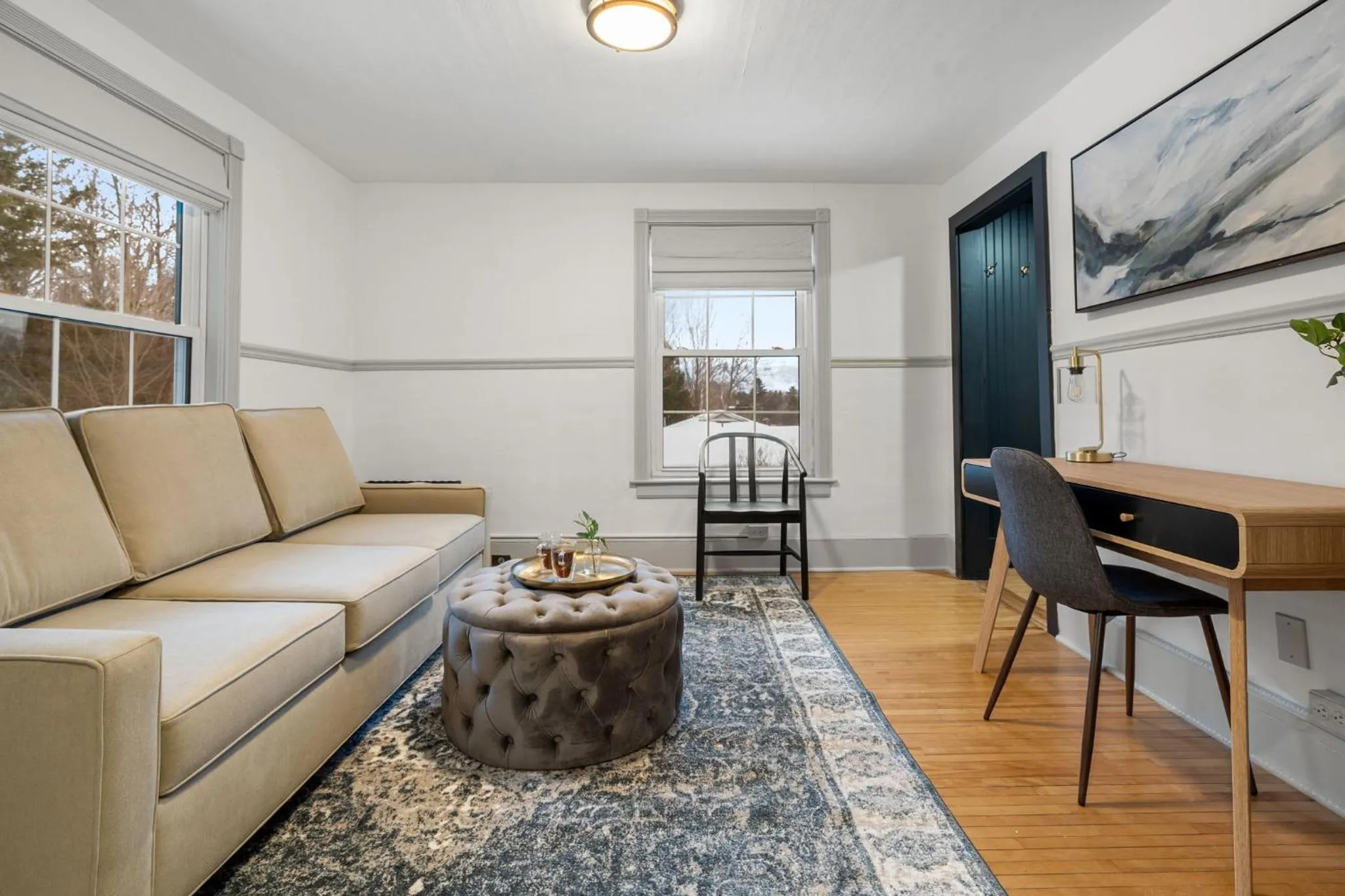 Seating area in Launchpoint Lodge