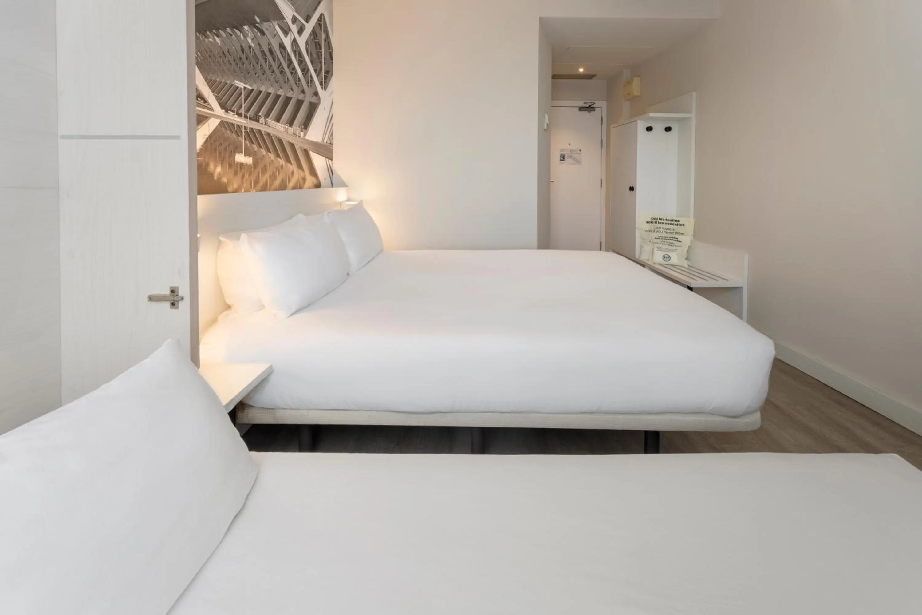 Bed in B&B HOTEL Valencia Ciudad de las Ciencias