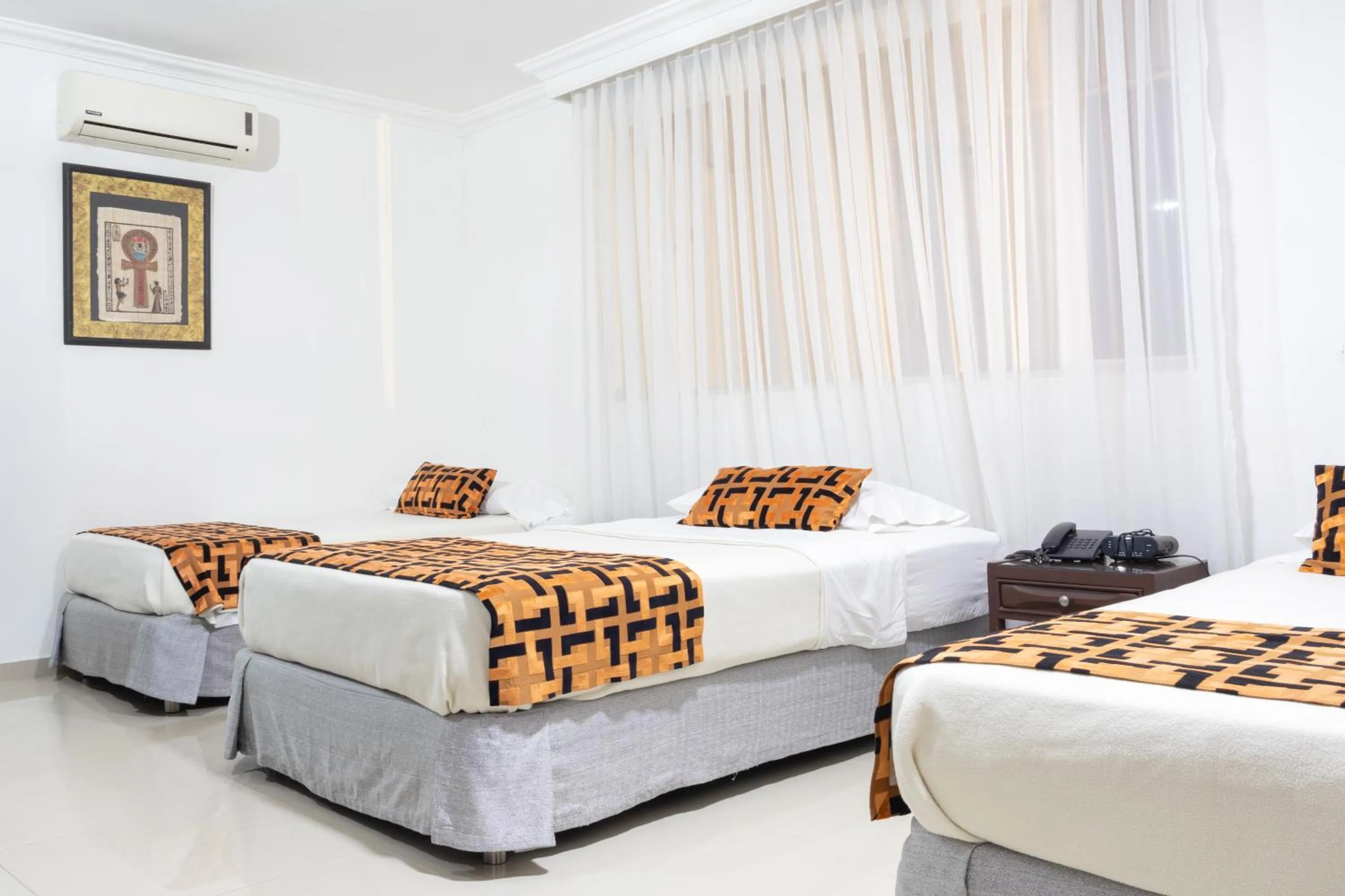 Bed in Hotel Kamani Florencia