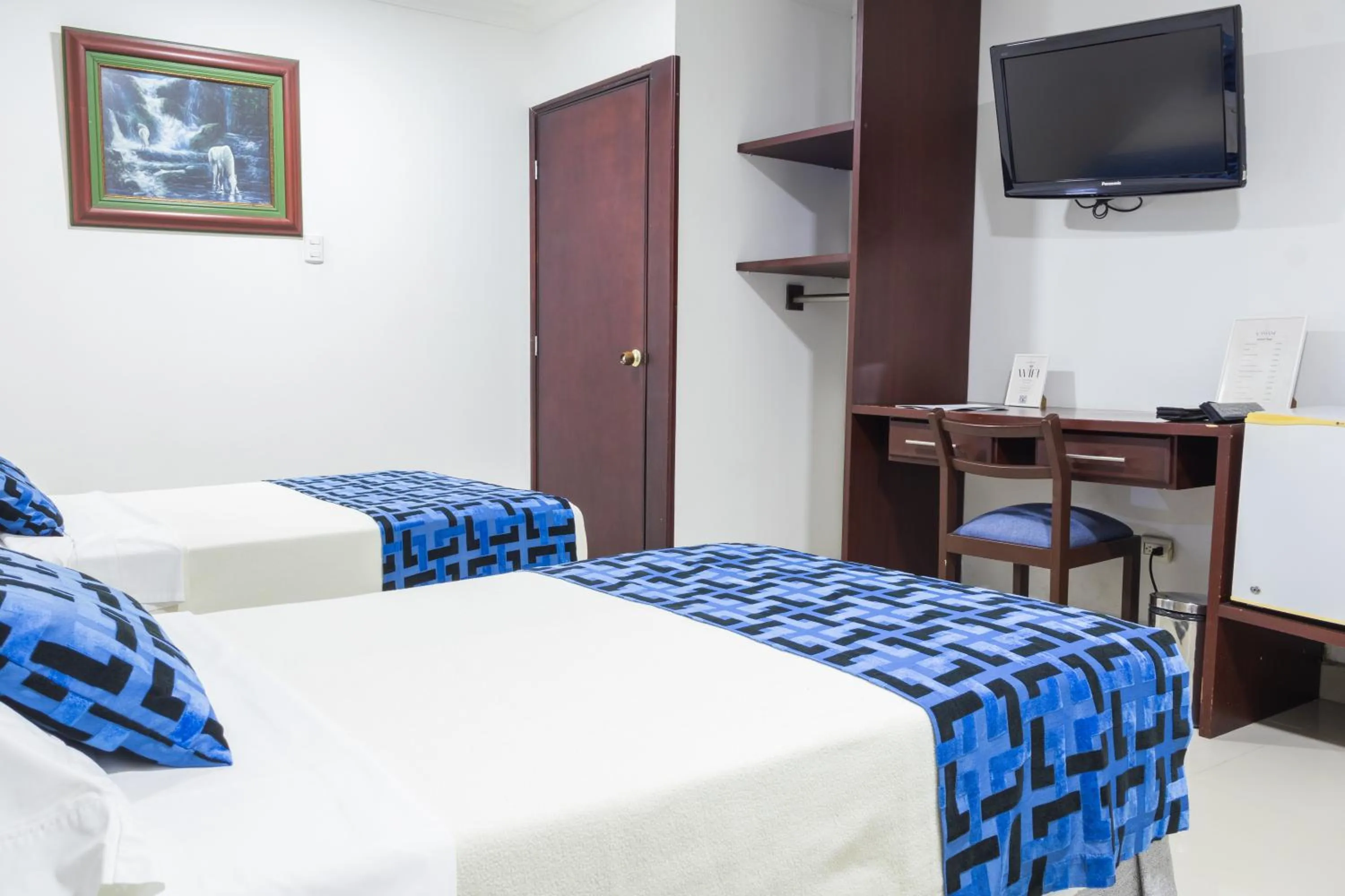 Bed in Hotel Kamani Florencia