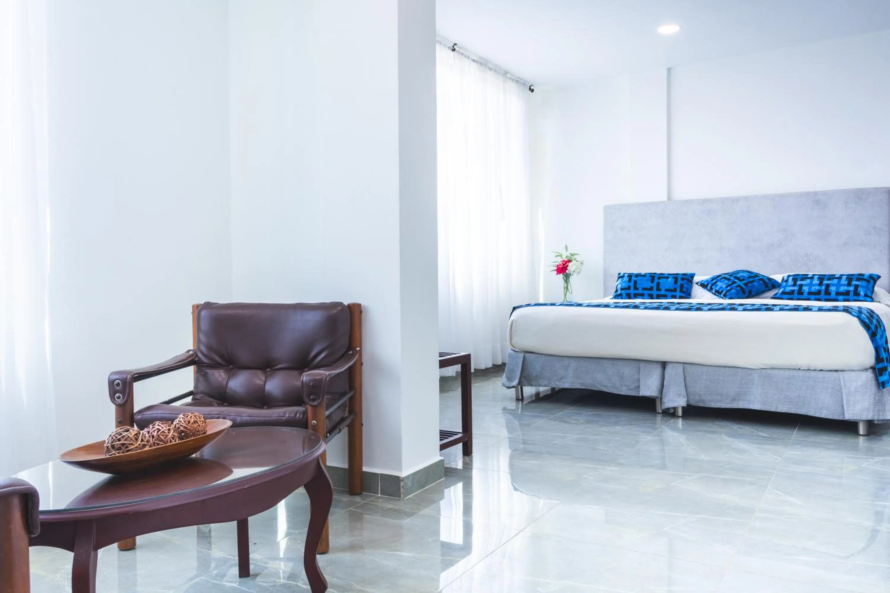 Bed in Hotel Kamani Florencia