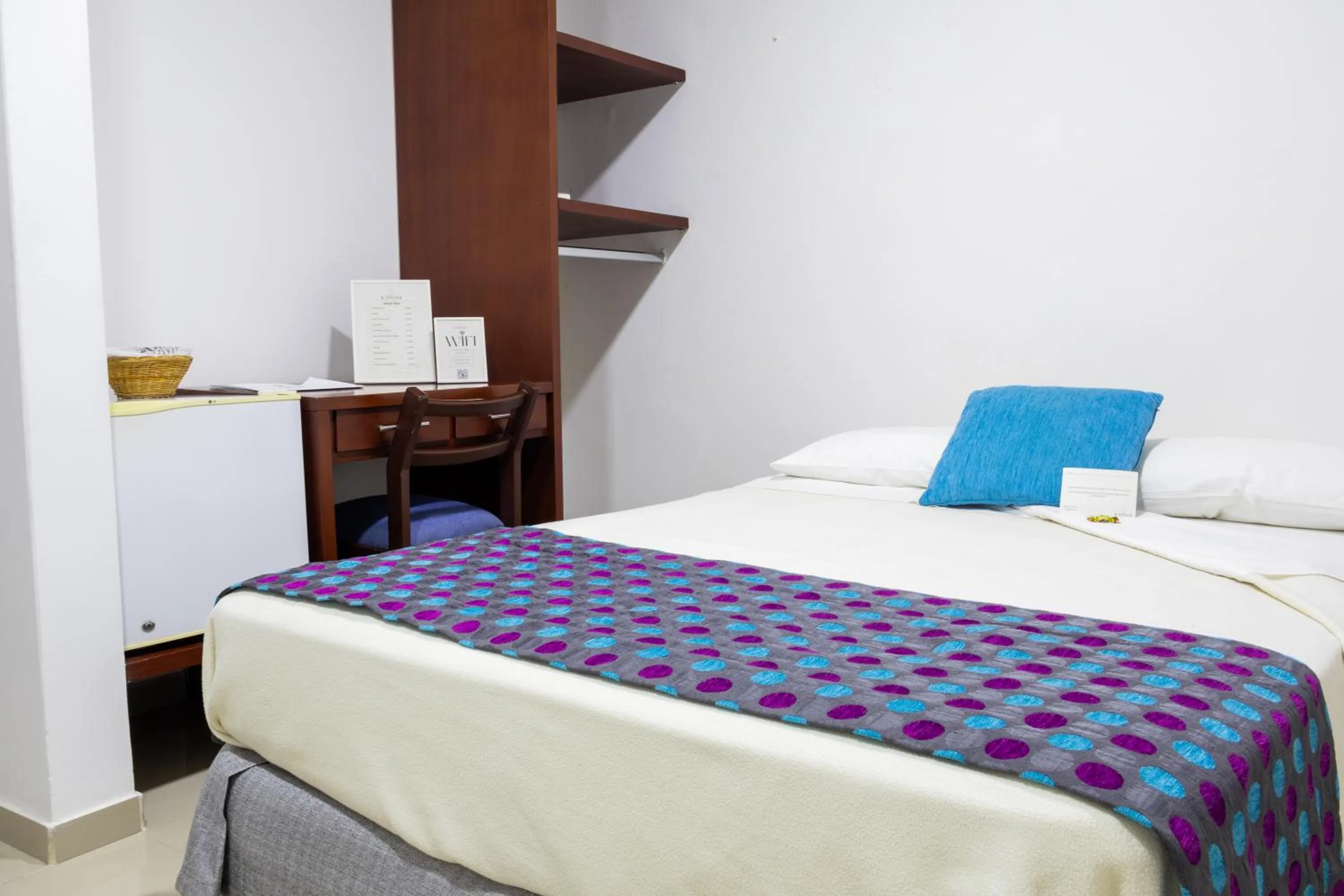 Bed in Hotel Kamani Florencia