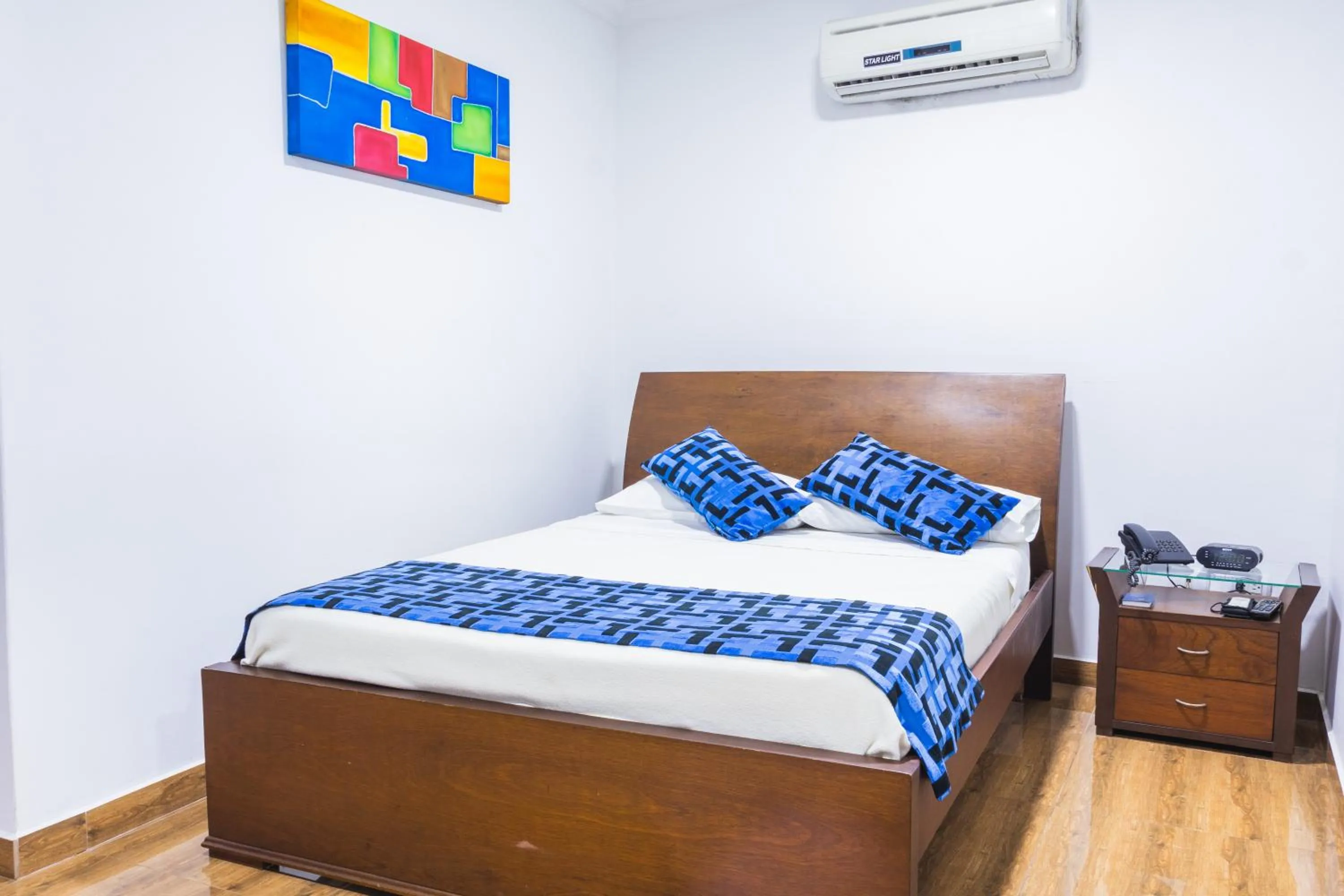 Bed in Hotel Kamani Florencia