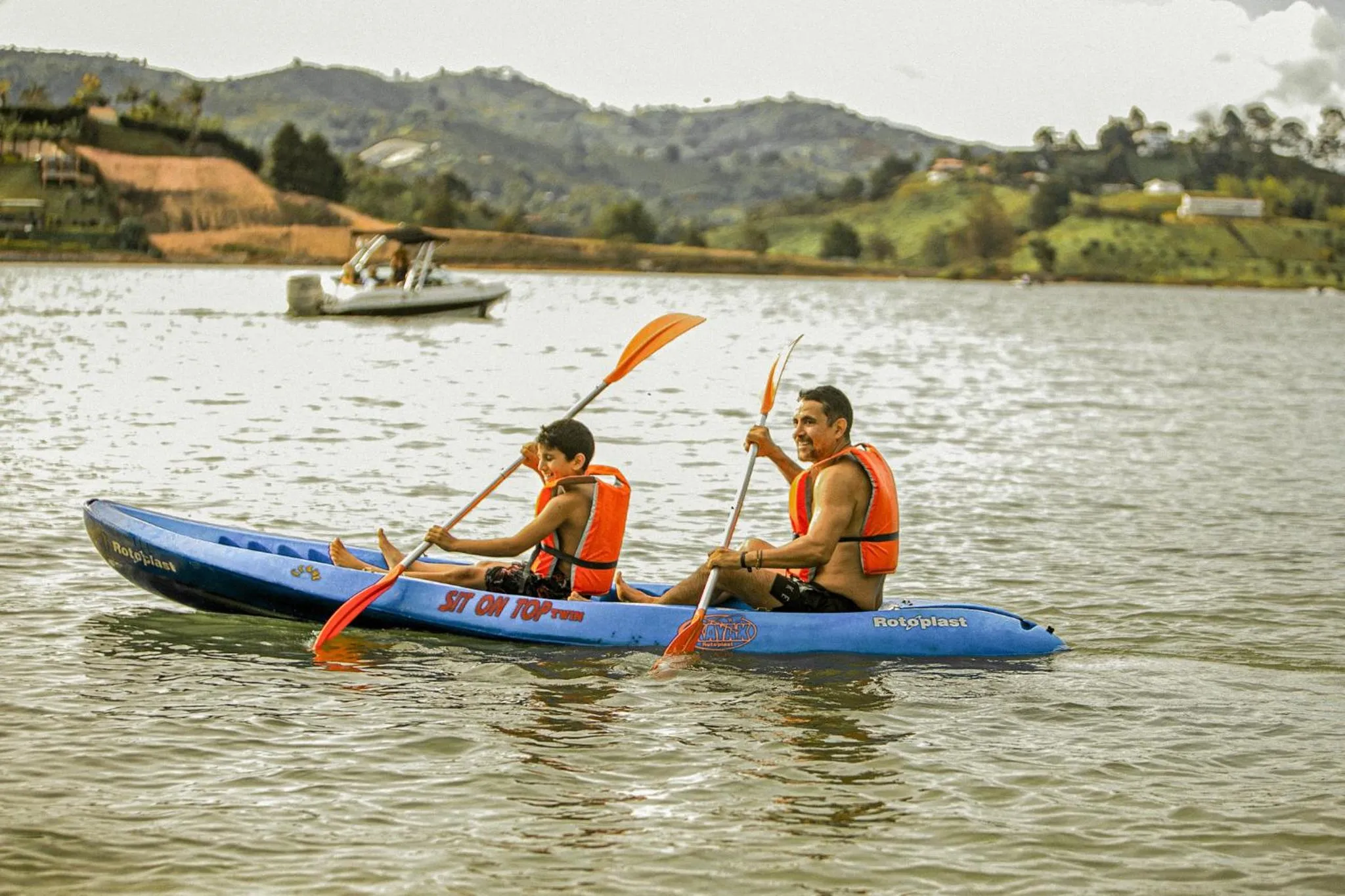 Canoeing in La Pausa Hotelbistro