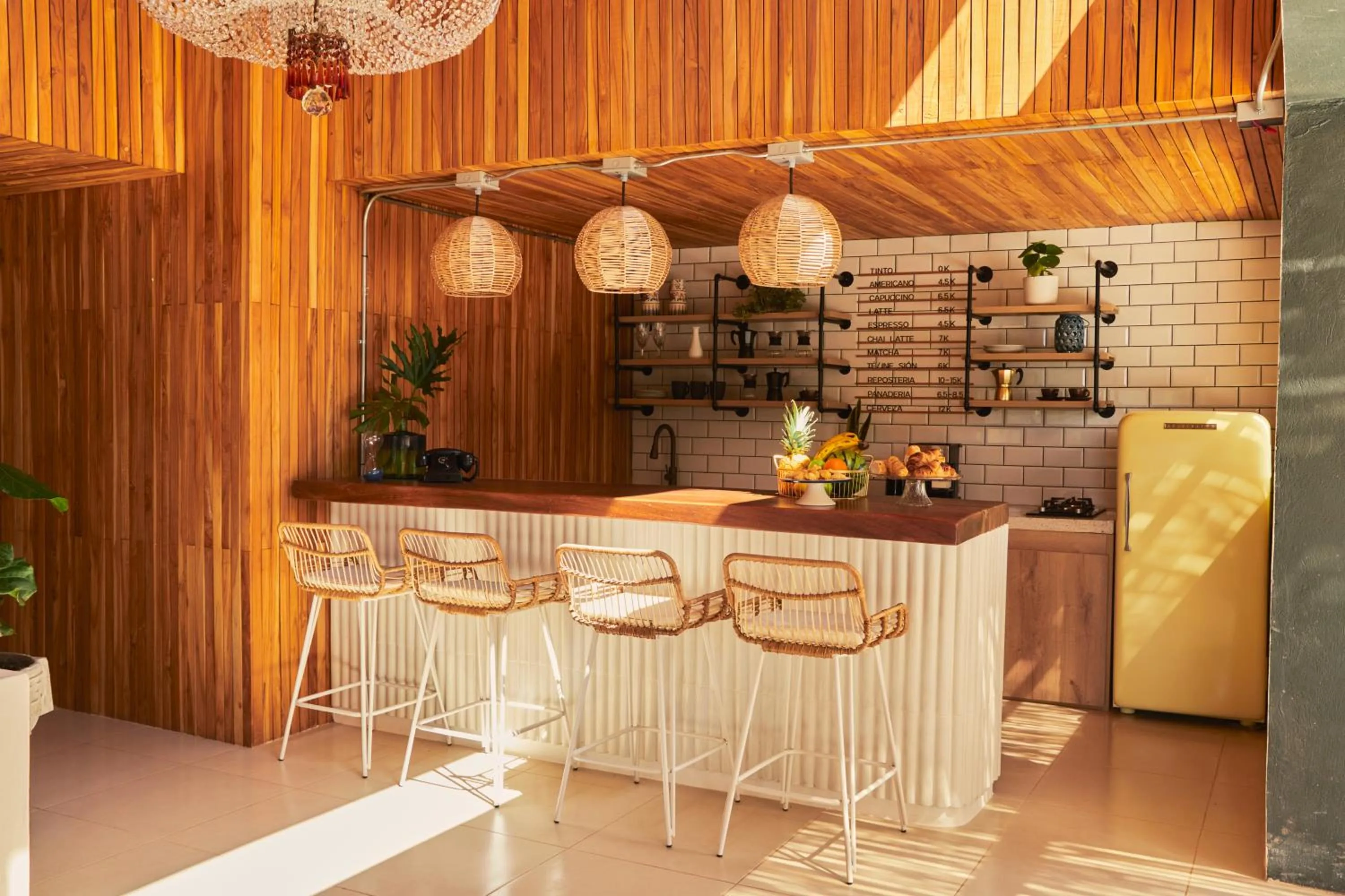 Lobby or reception in La Pausa Hotelbistro