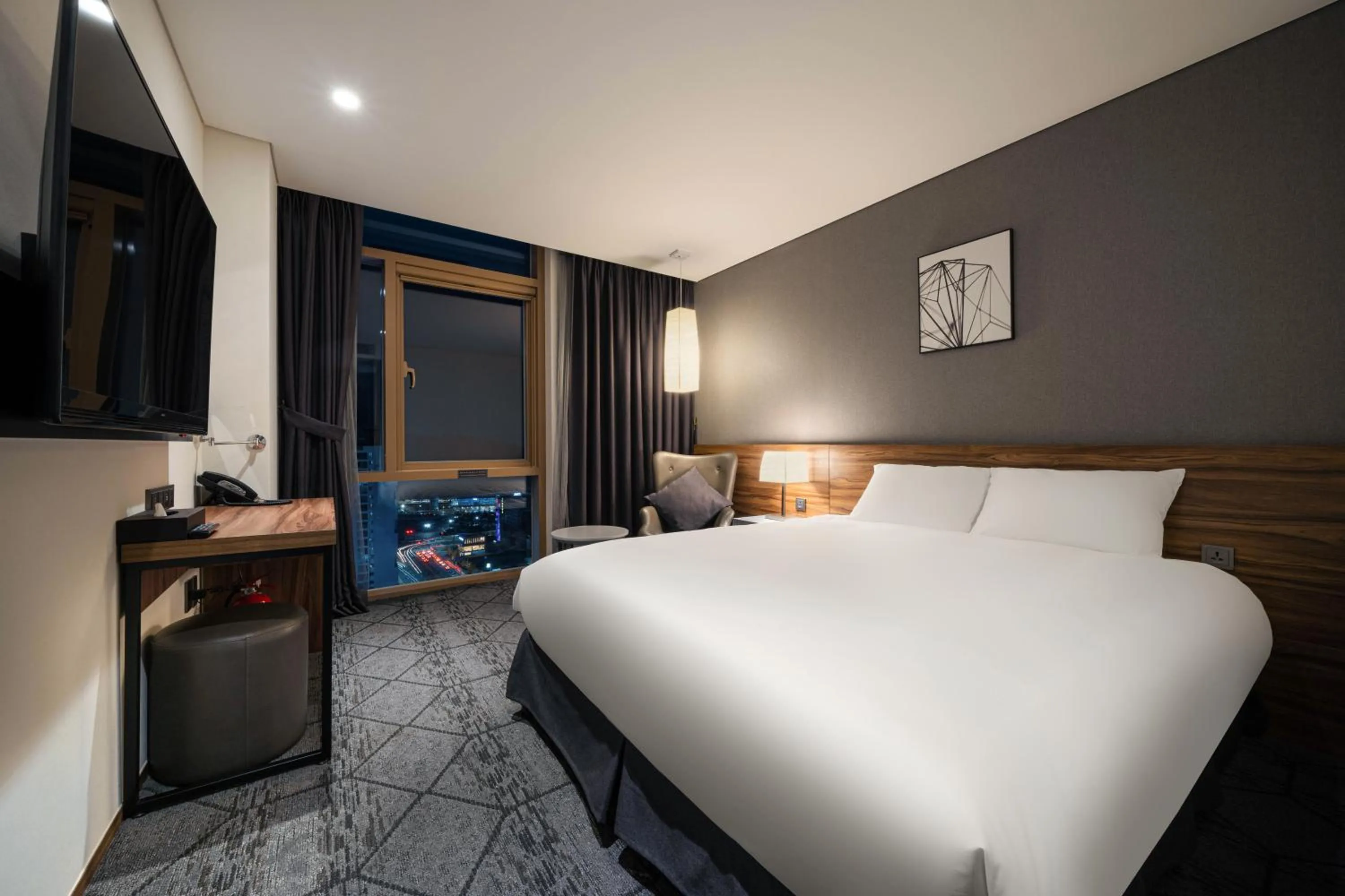 Bedroom, Bed in Staz Hotel Ulsan