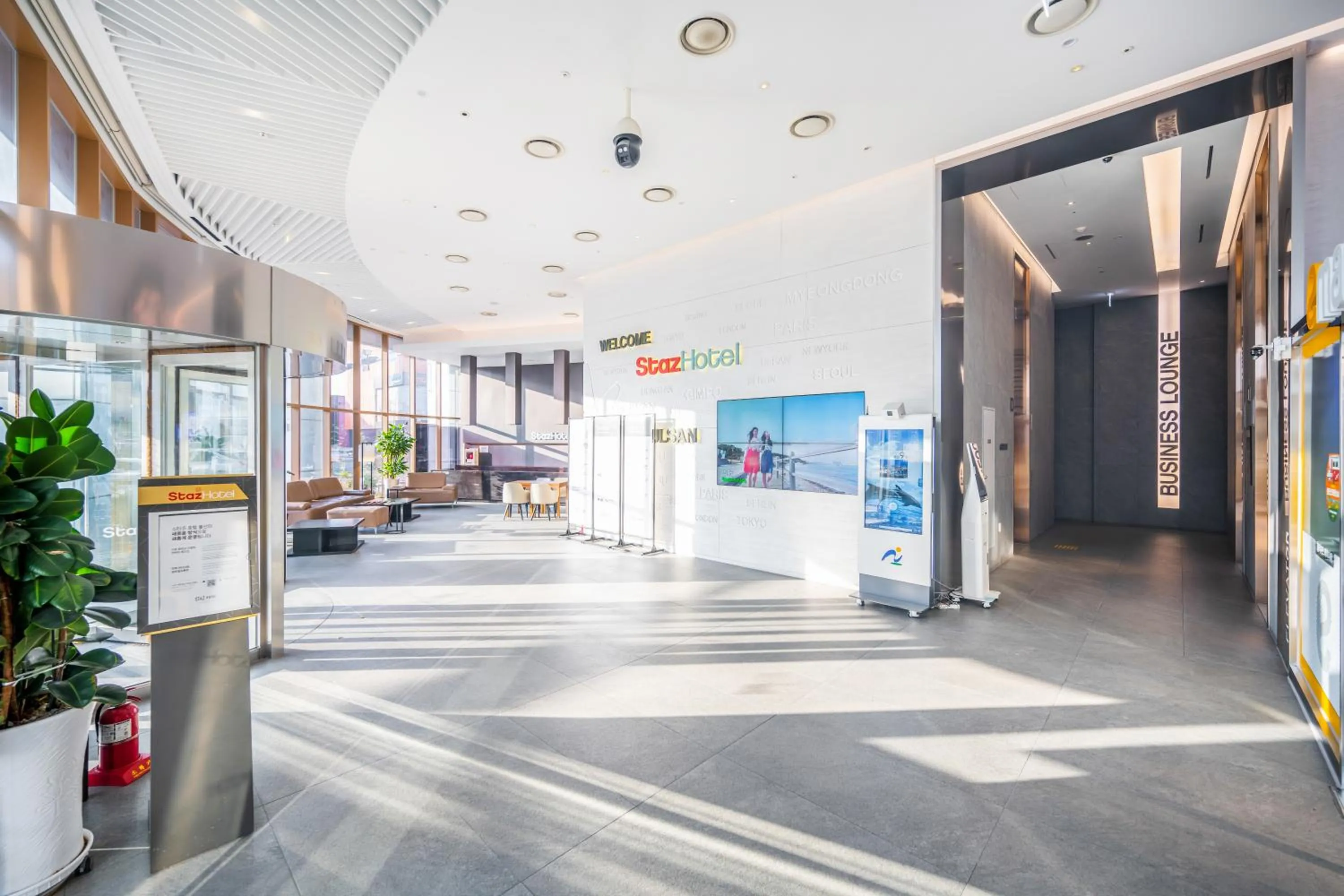 Lobby or reception in Staz Hotel Ulsan