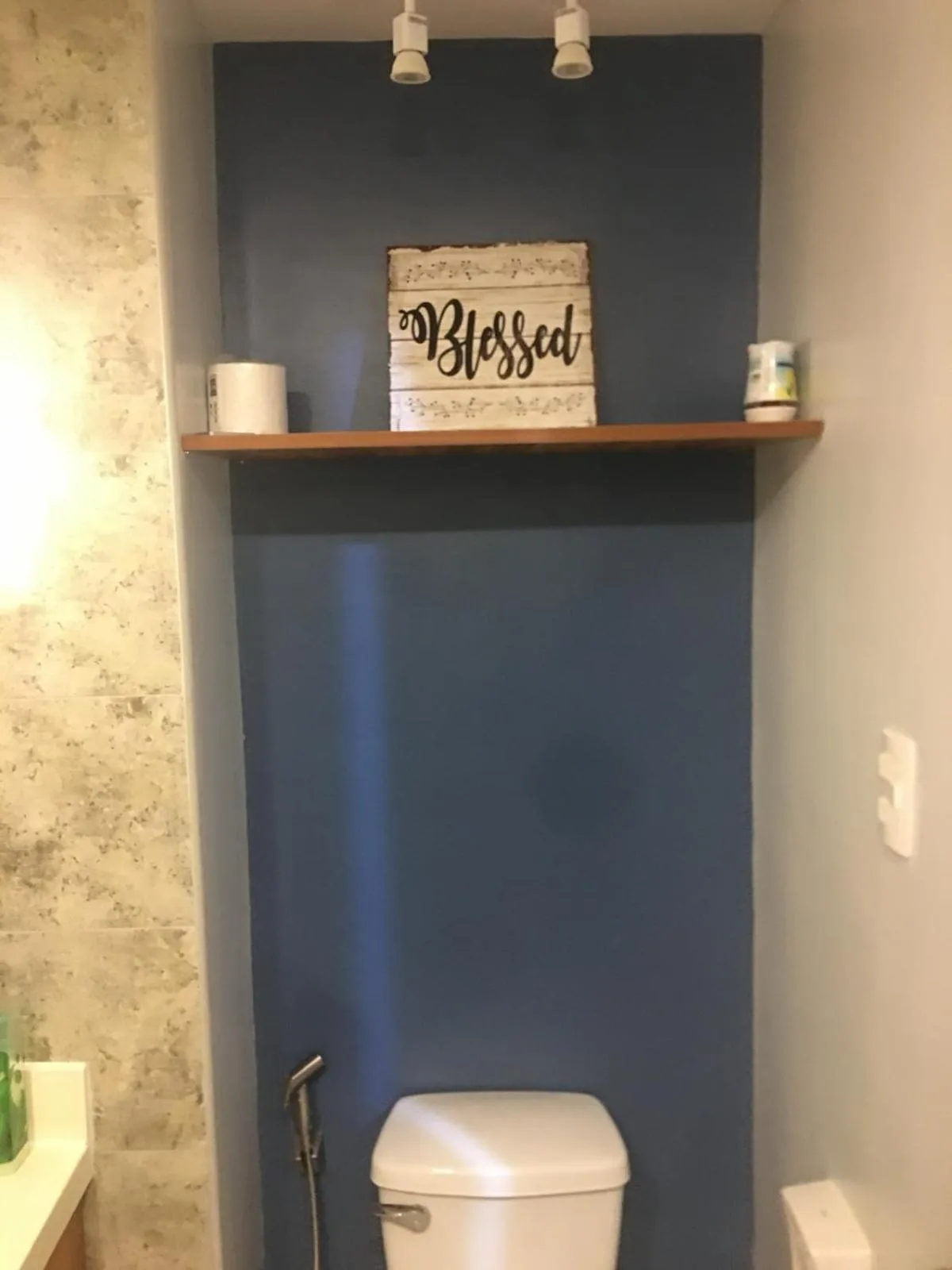 Toilet in Neat and Cozy Minimalist Studio