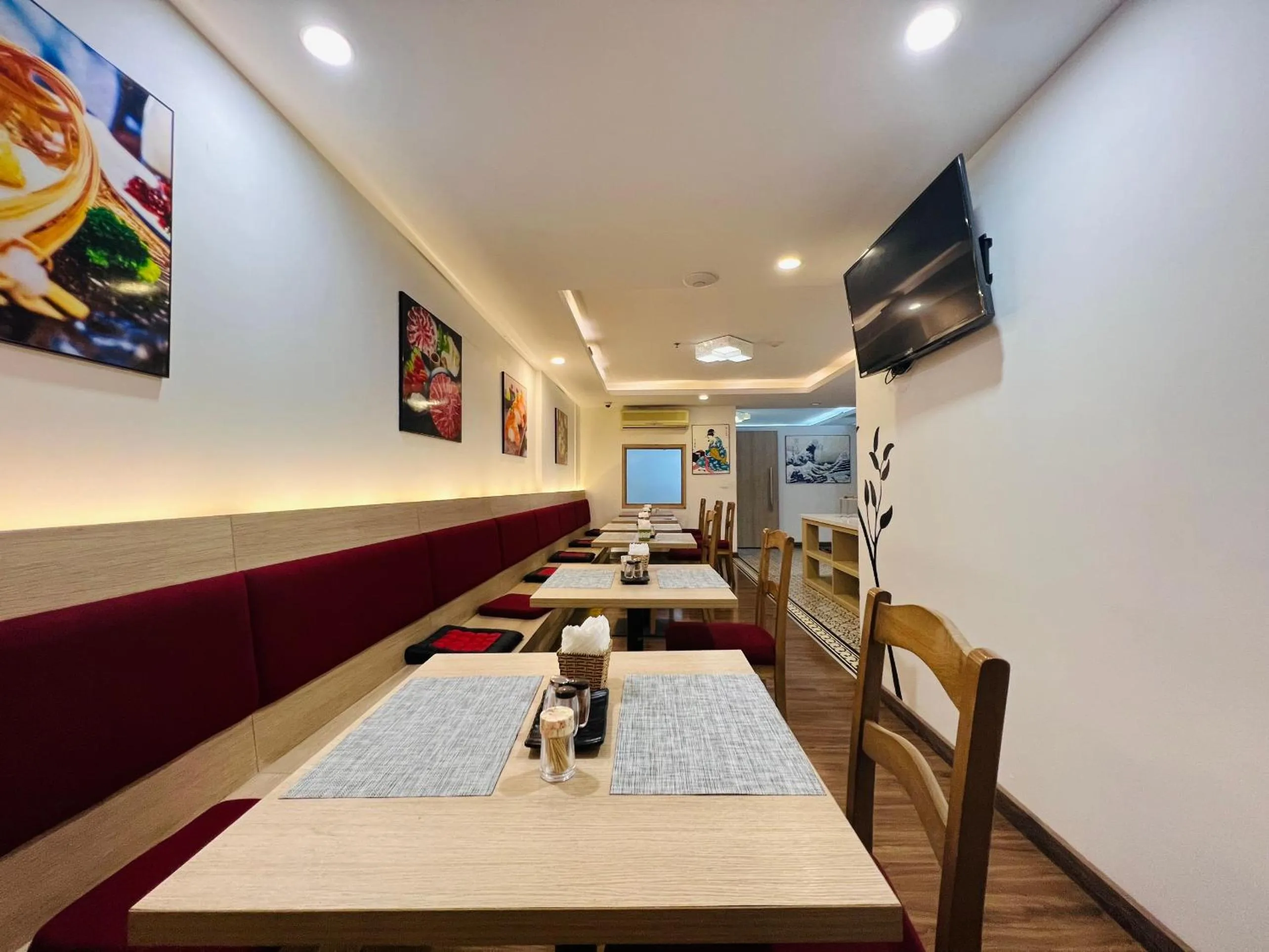 Dining area in HANA Stay Riverside