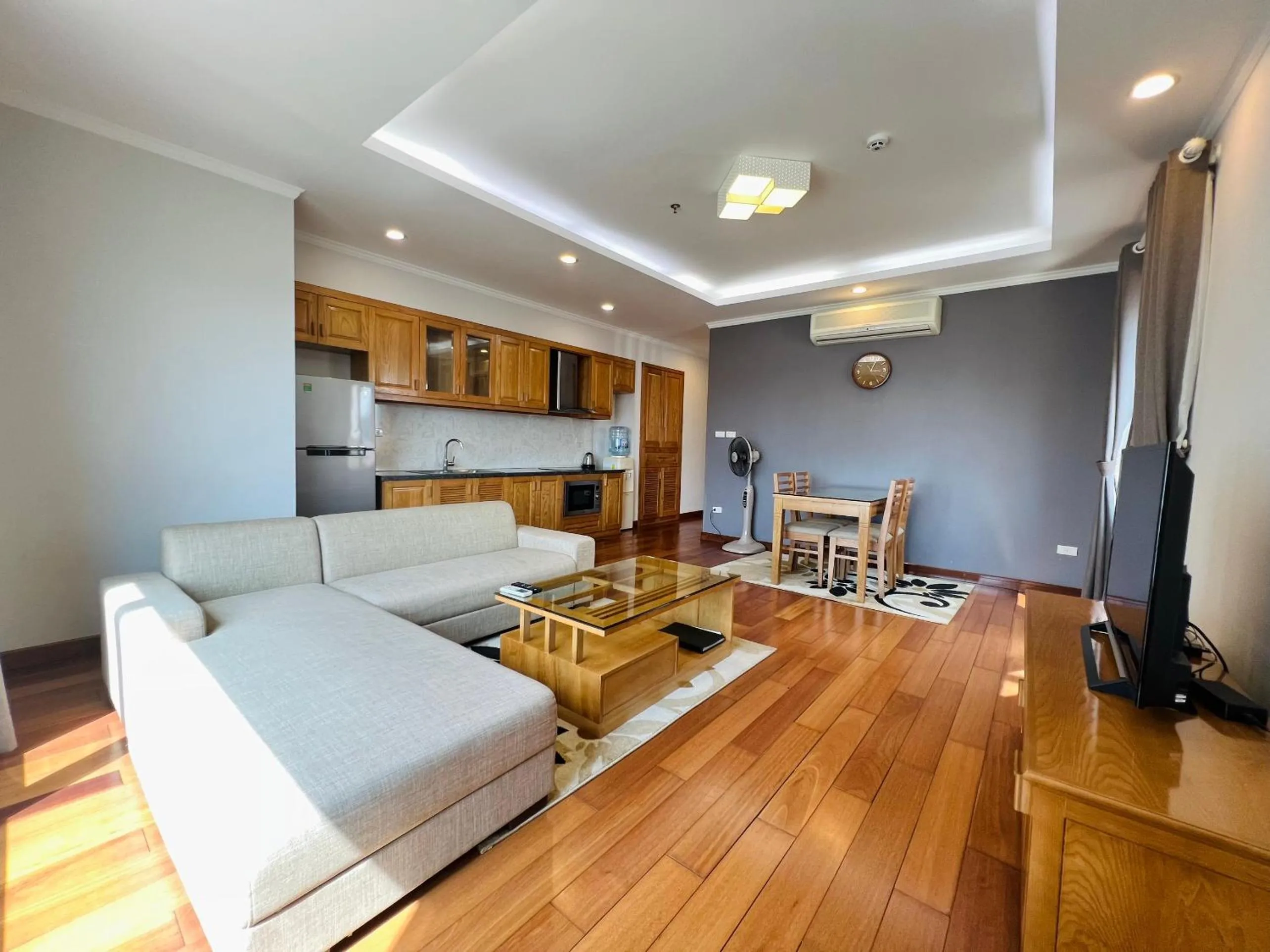 Living room in HANA Stay Riverside