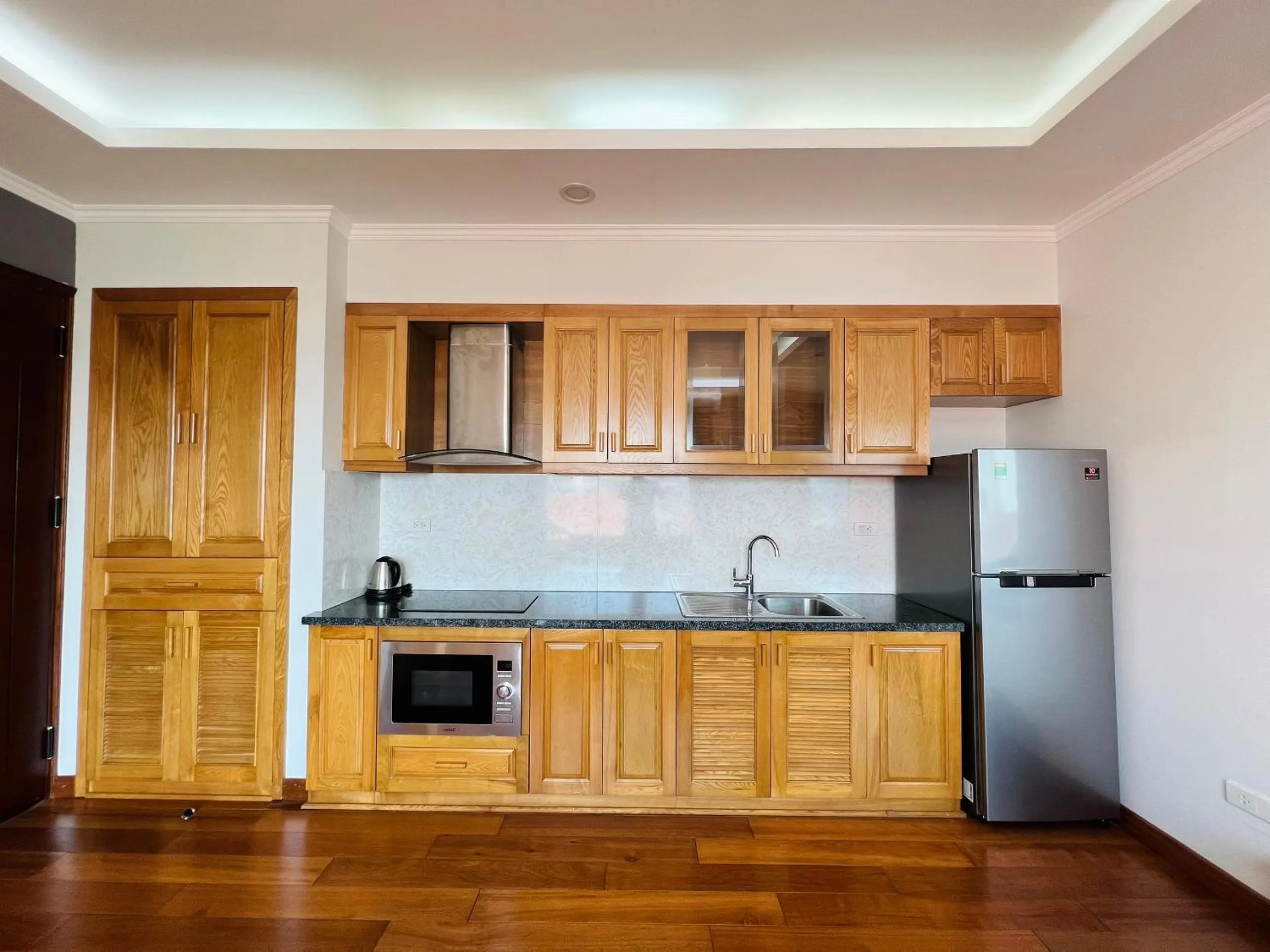 Kitchen or kitchenette in HANA Stay Riverside