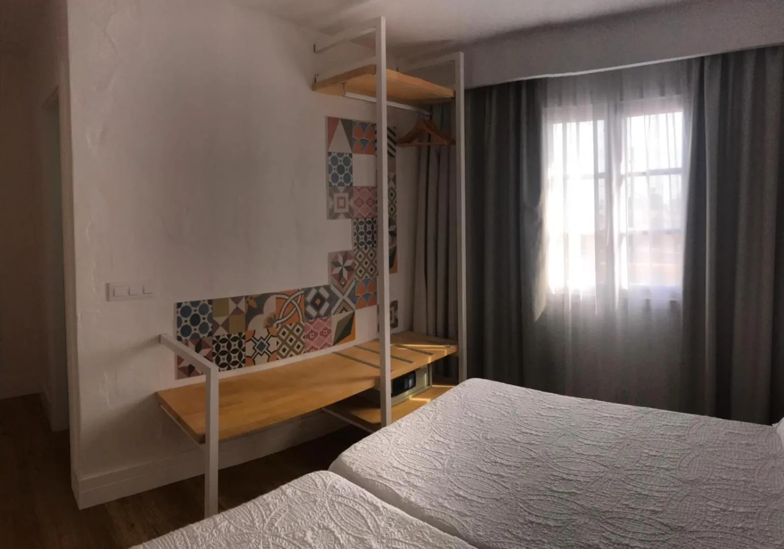 Bed in Bungalows Castillo Beach