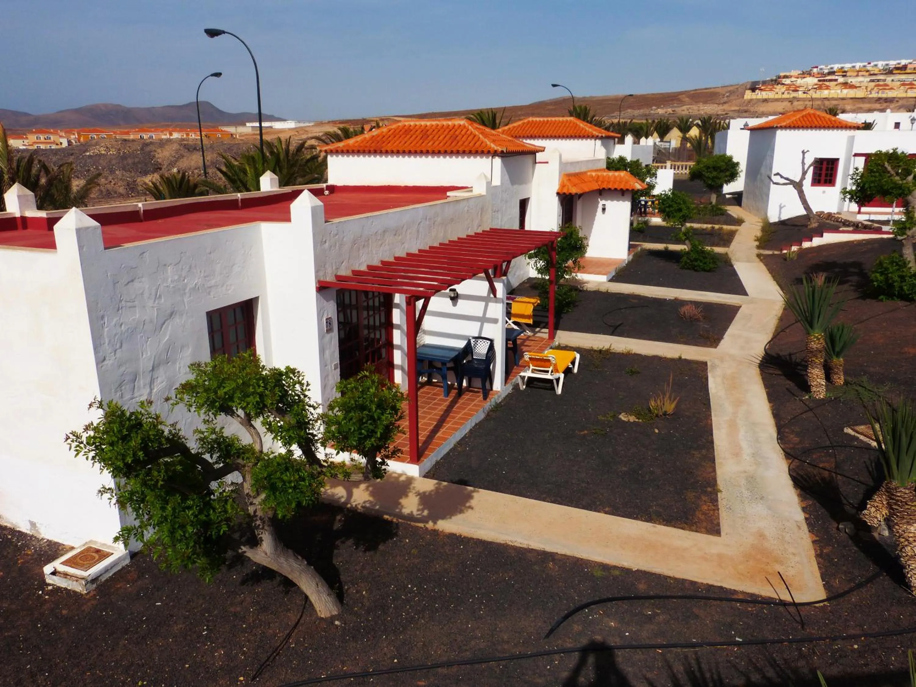 Facade/entrance in Bungalows Castillo Beach