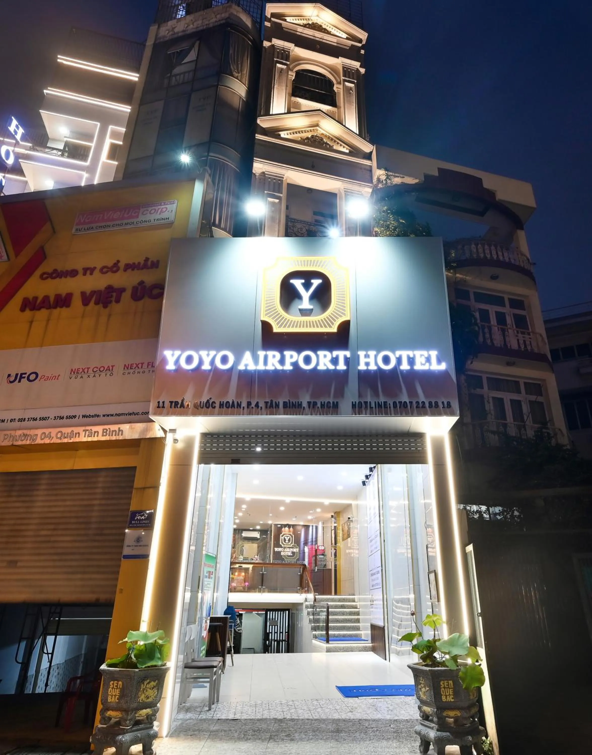 Property building in Yoyo Airport Saigon Hotel