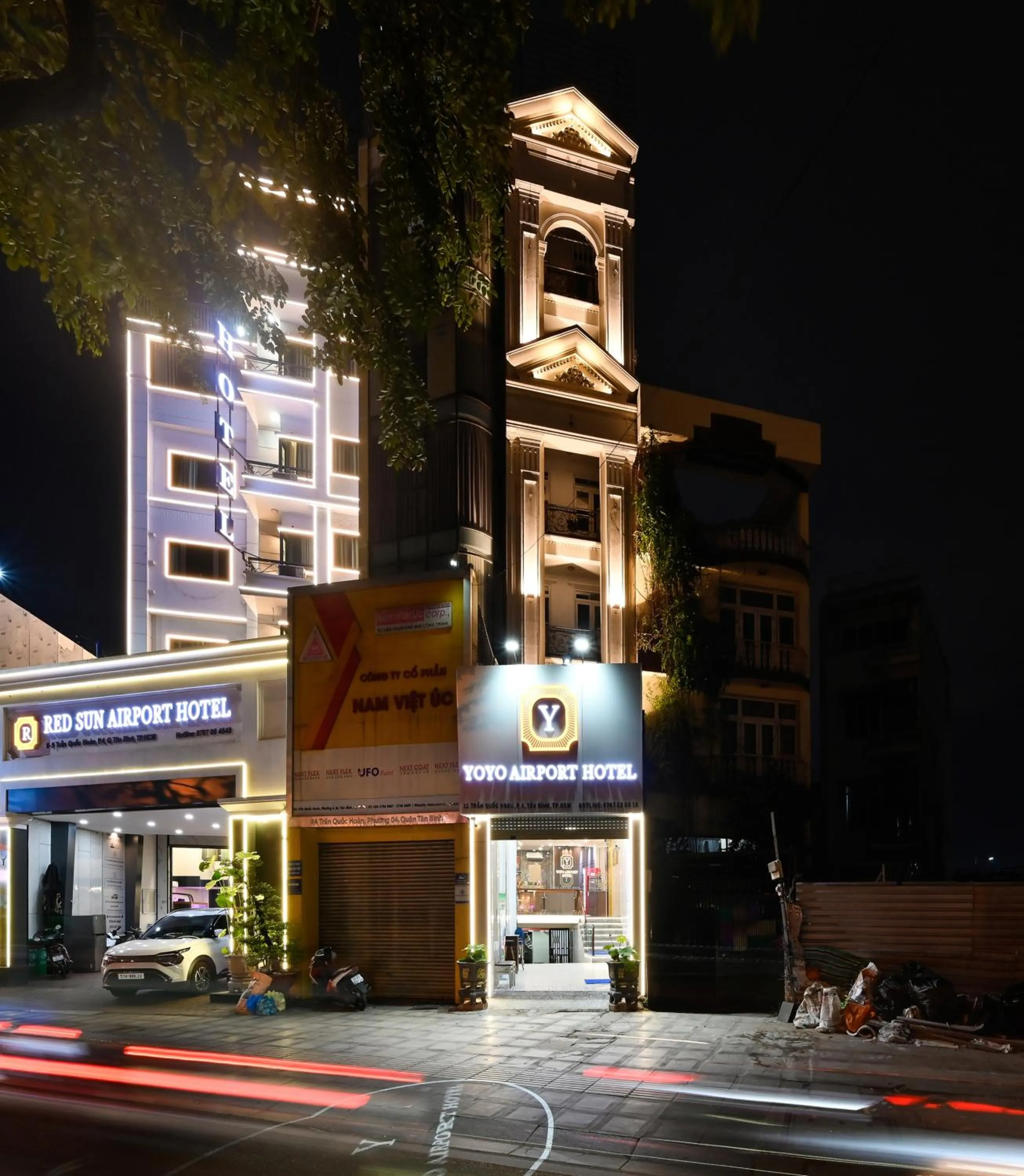 Property building in Yoyo Airport Saigon Hotel