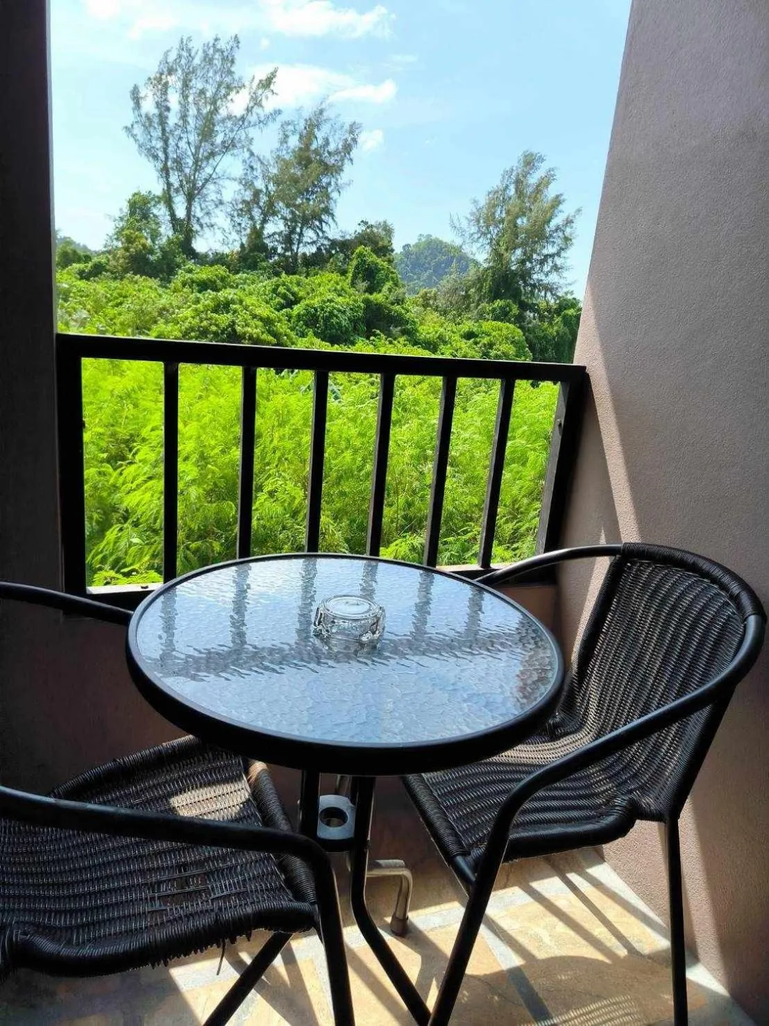 Balcony/Terrace in The Morning mini house aonang - 1500 meters from the beach