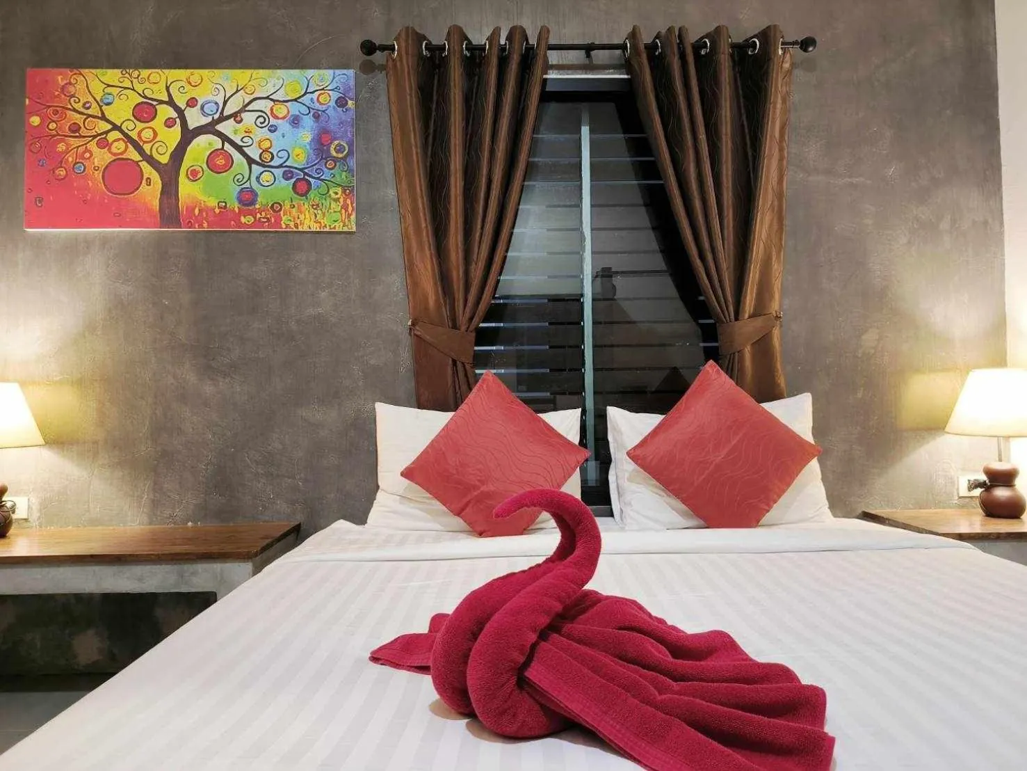 Bed in The Morning mini house aonang - 1500 meters from the beach