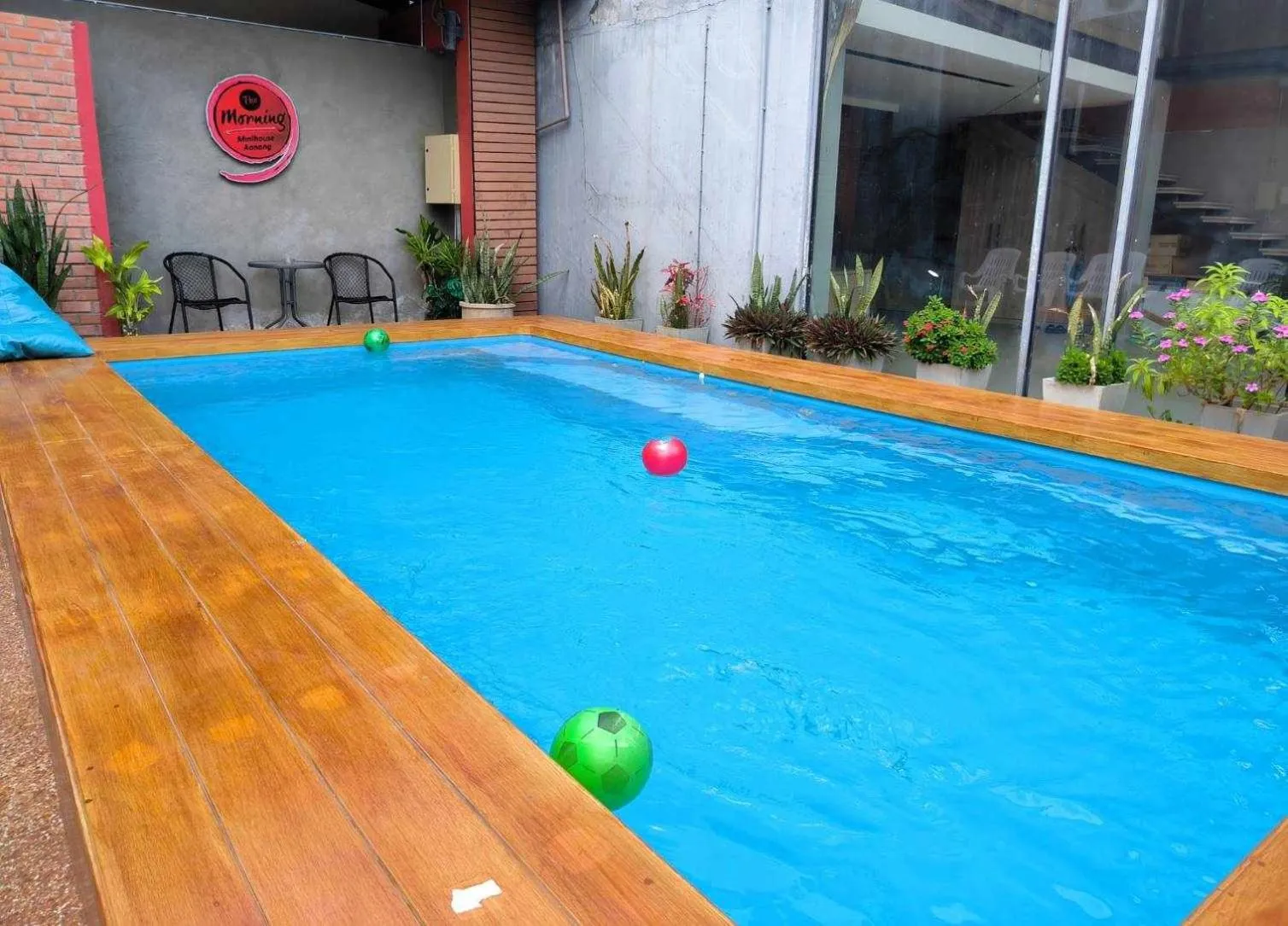 Swimming pool in The Morning mini house aonang - 1500 meters from the beach