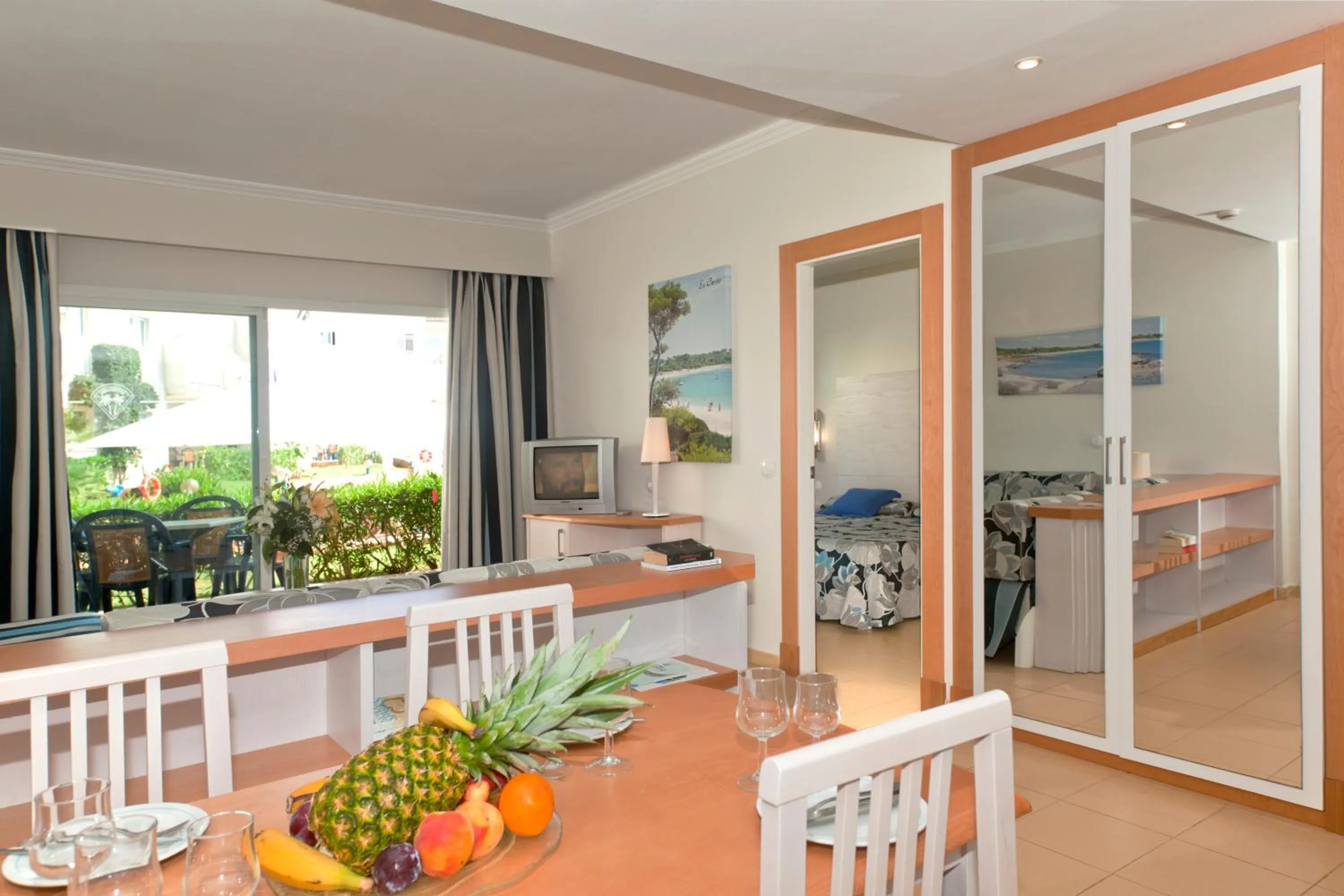 Dining area in Aparthotel Isla de Cabrera