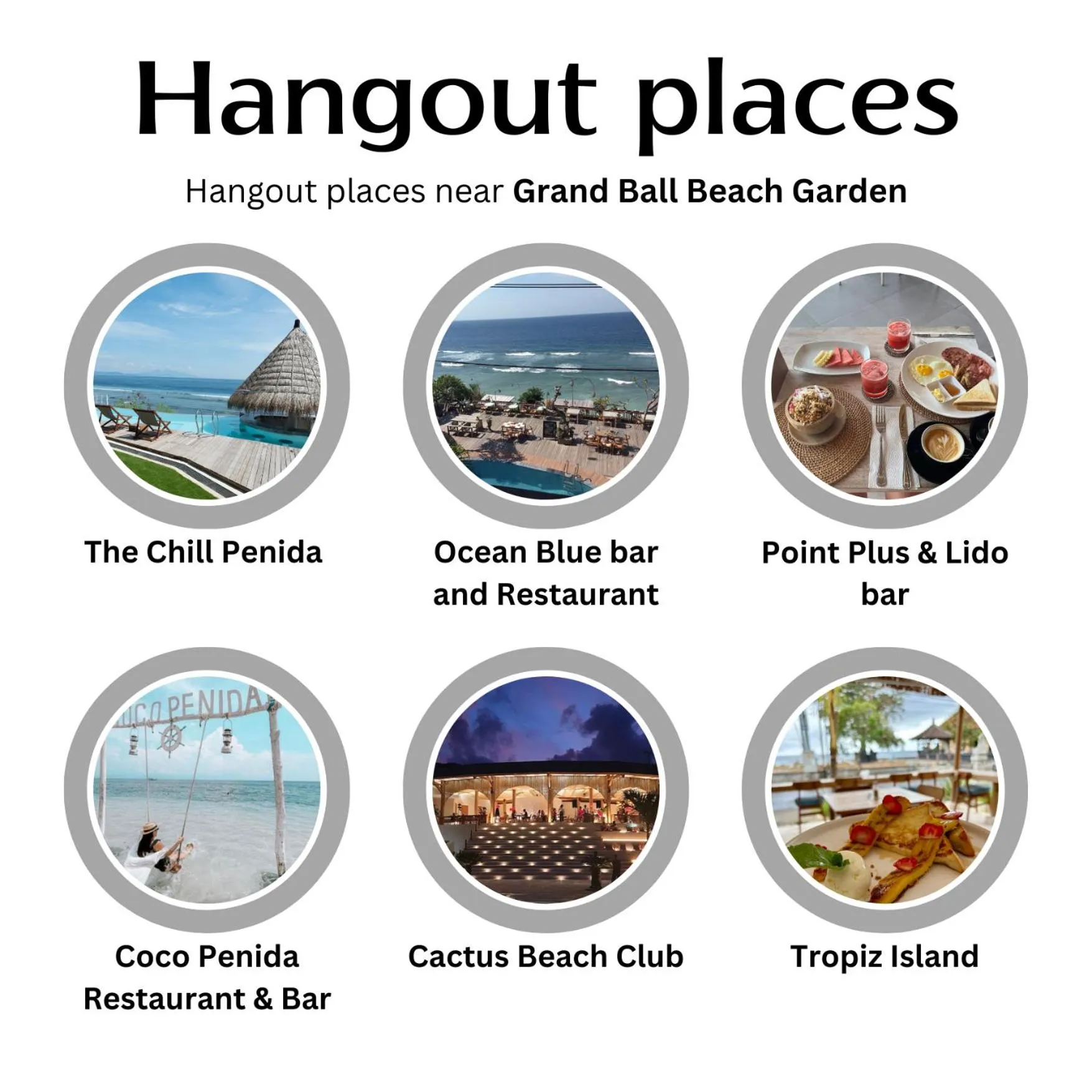 Activities in Grand Ball Beach Garden