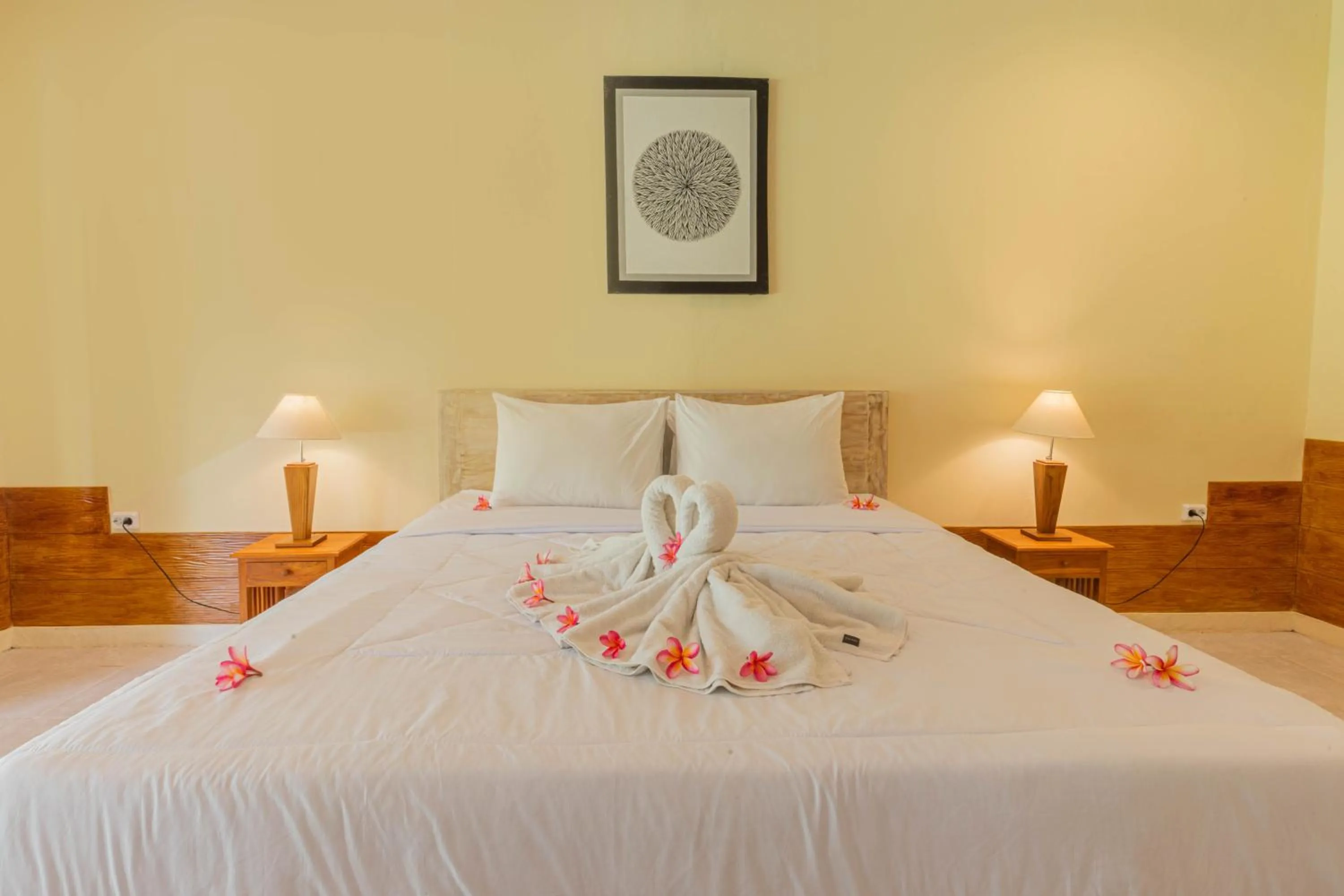 Bed in Grand Ball Beach Garden