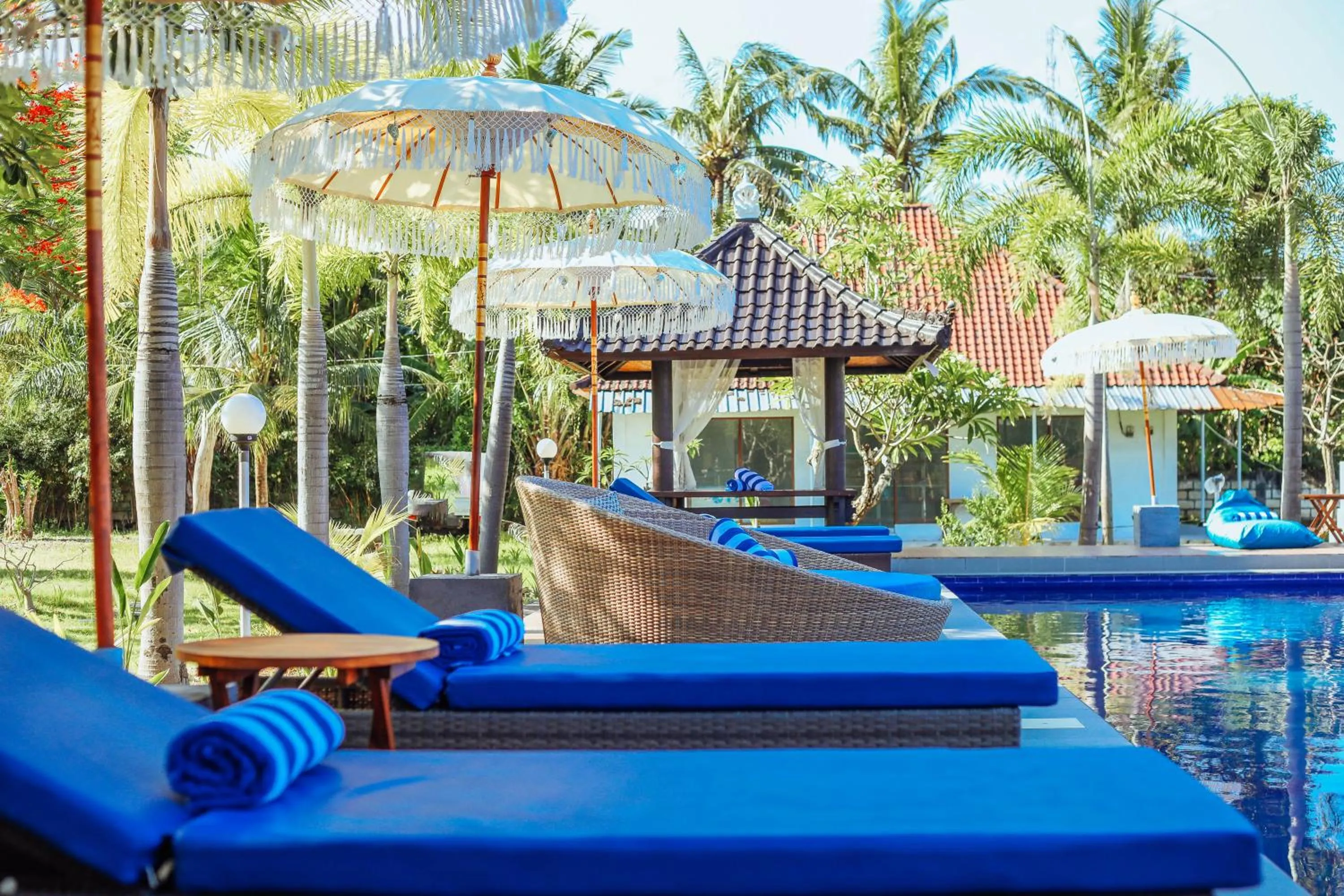 Seating area in Grand Ball Beach Garden