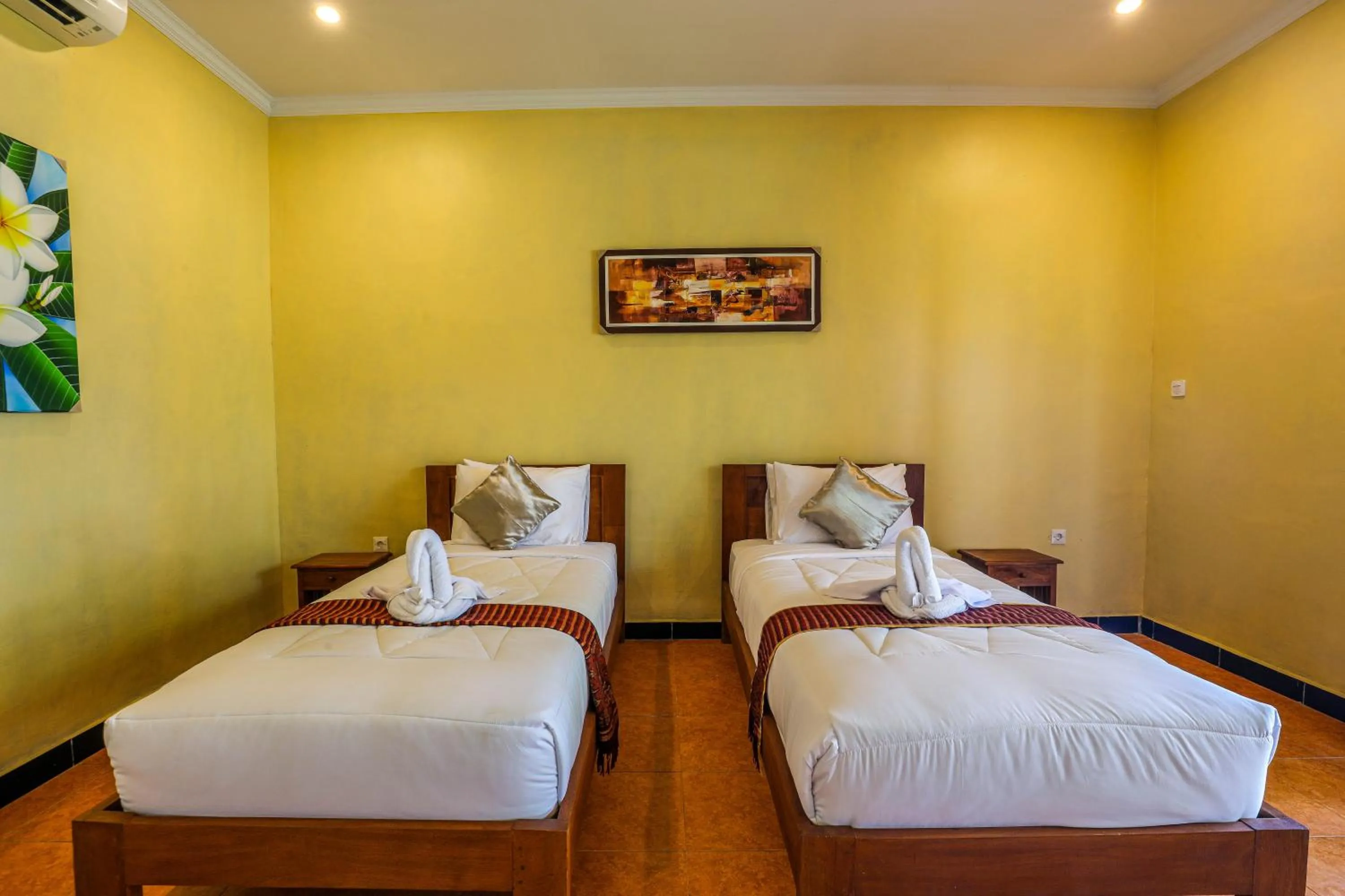 Bed in Grand Ball Beach Garden