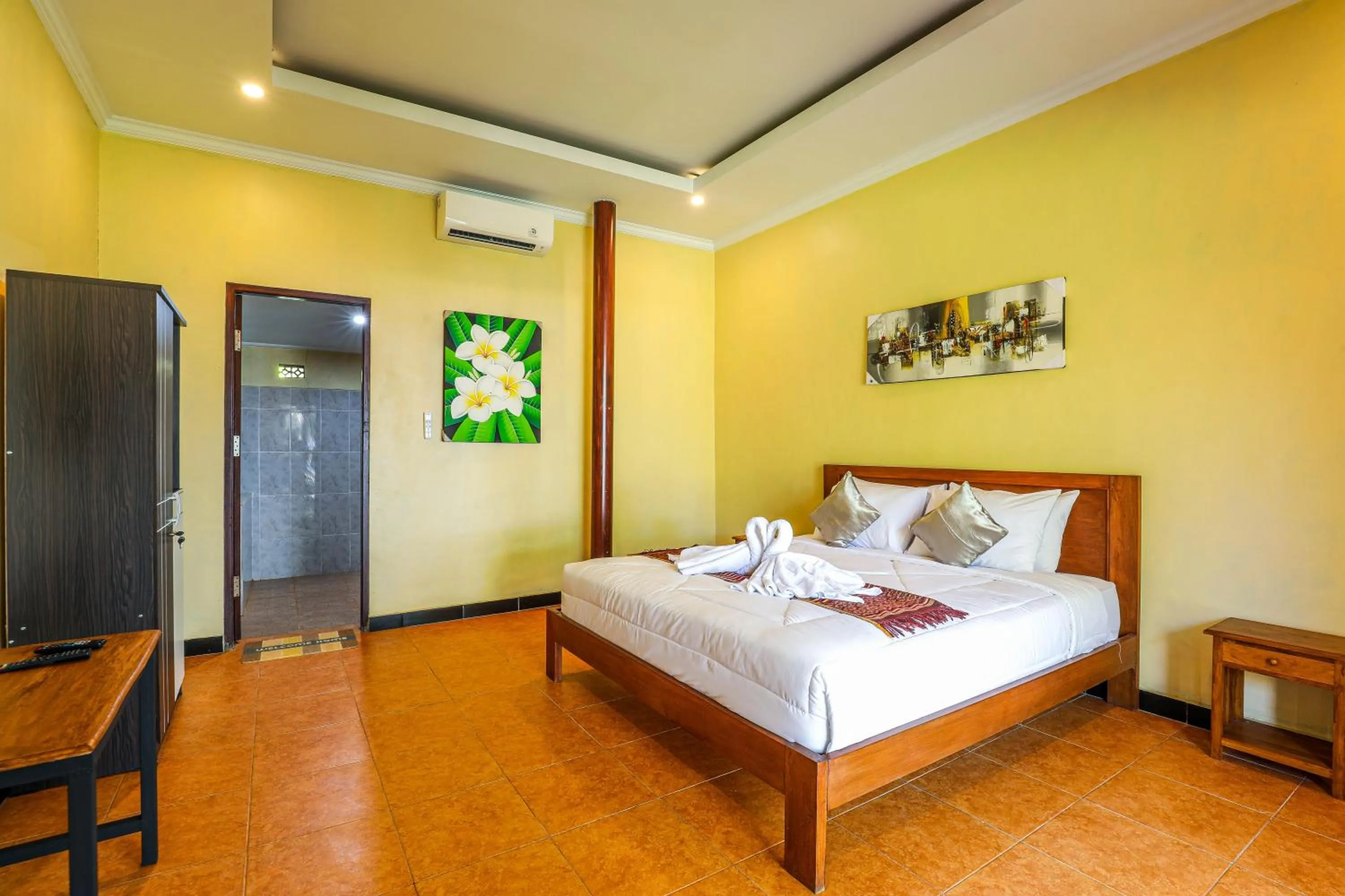 Bed in Grand Ball Beach Garden