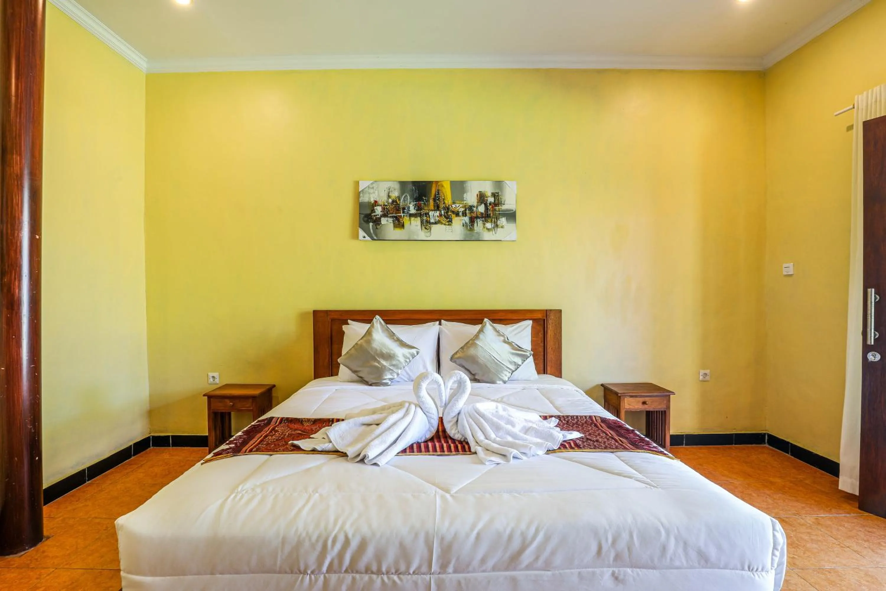 Bed in Grand Ball Beach Garden